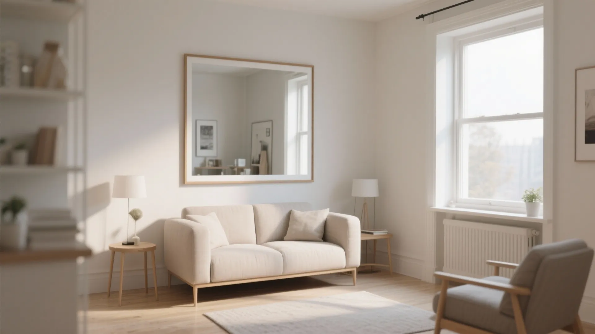 Strategic mirror placement