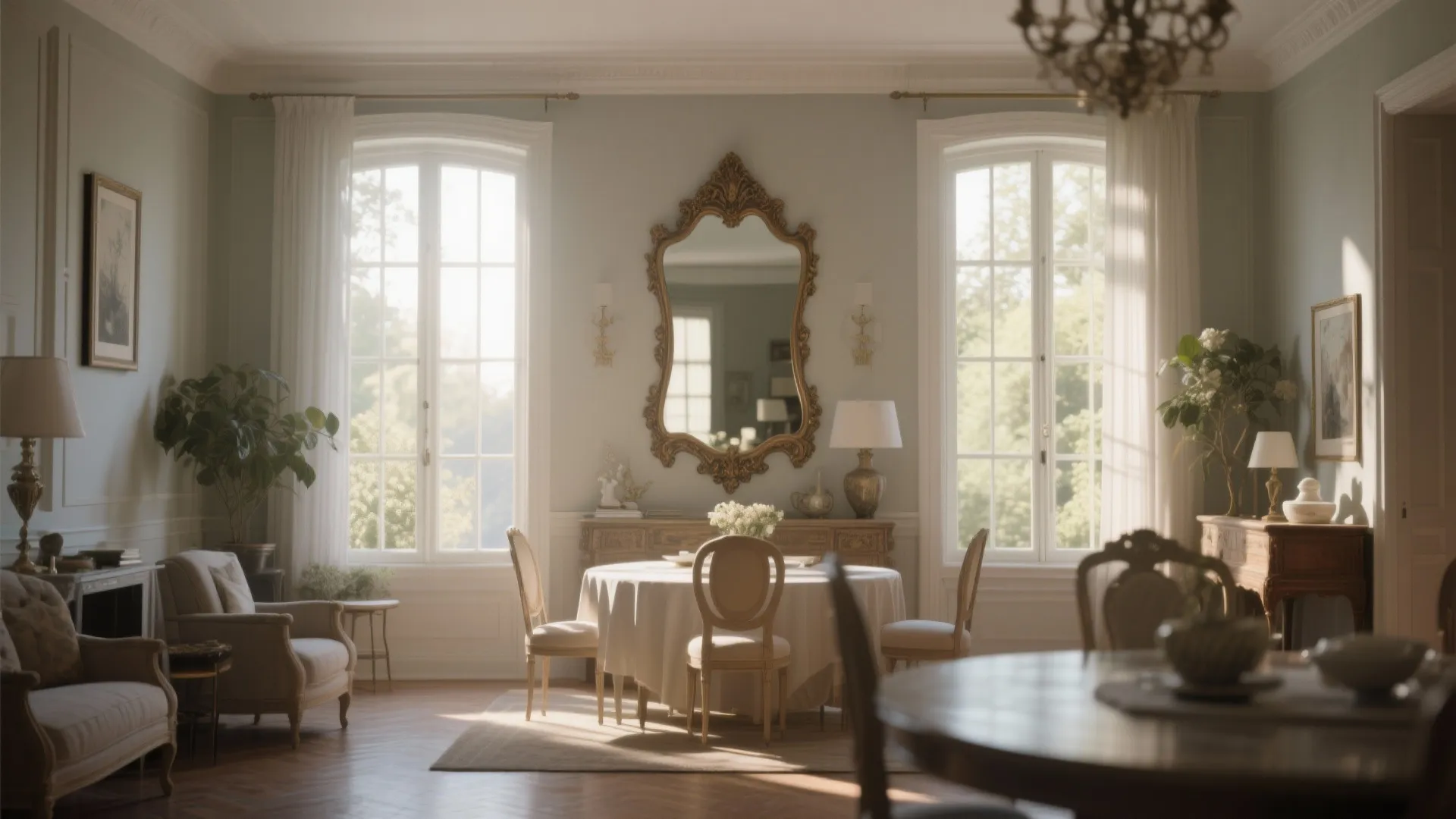 9. Strategic mirror placement