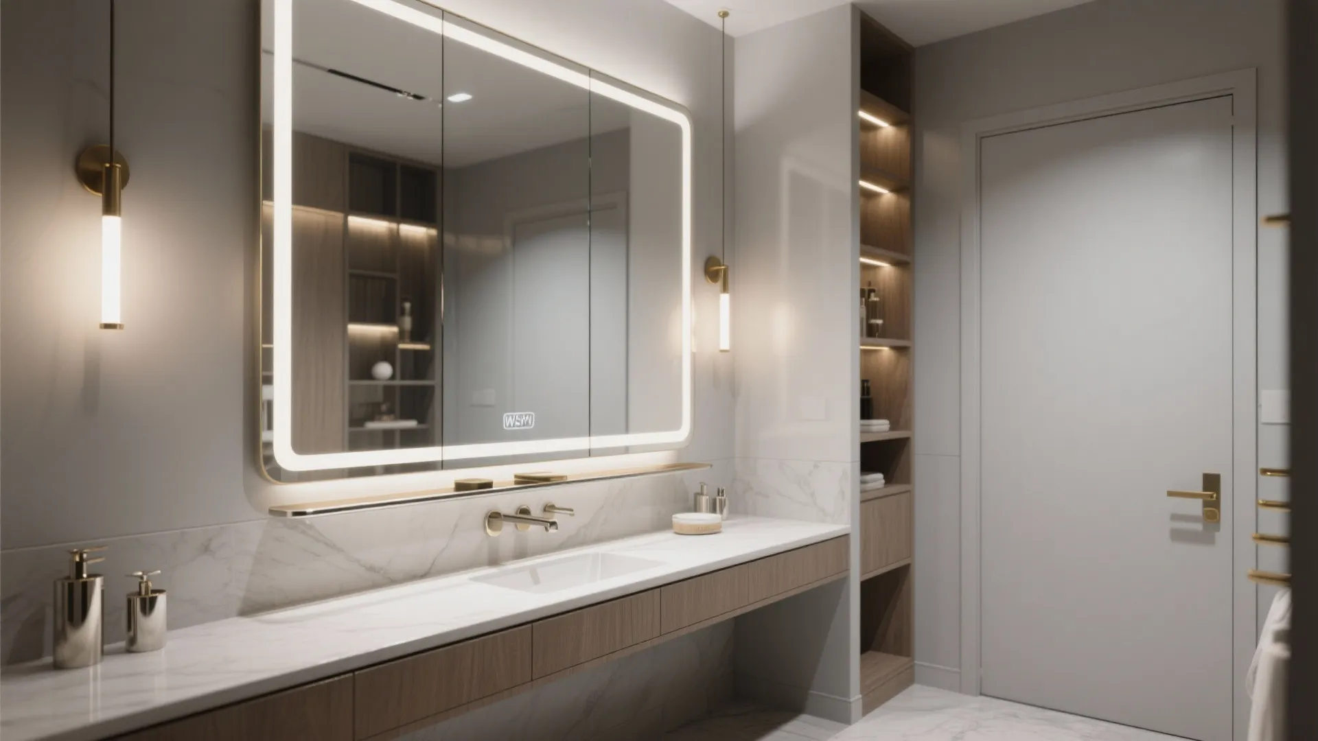 3. Use mirrors and reflective accents strategically