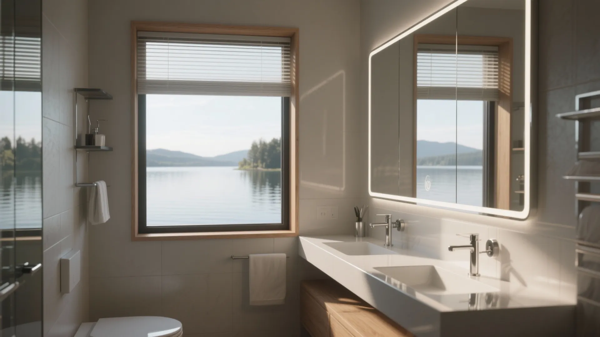 3. Big Mirrors, Reflections & Light Tricks