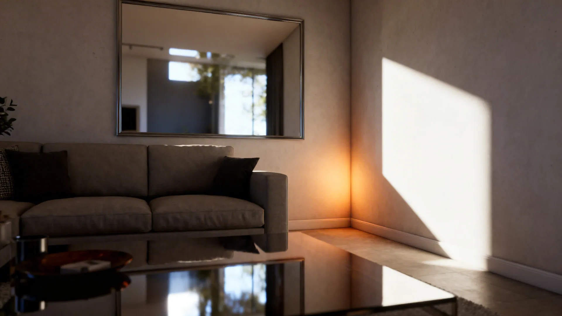 2. Use mirrors and reflective surfaces