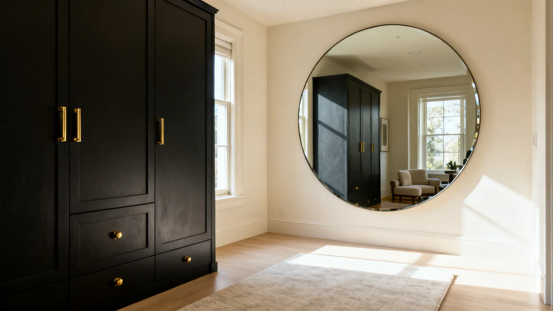 2. Use mirrors and reflective accents