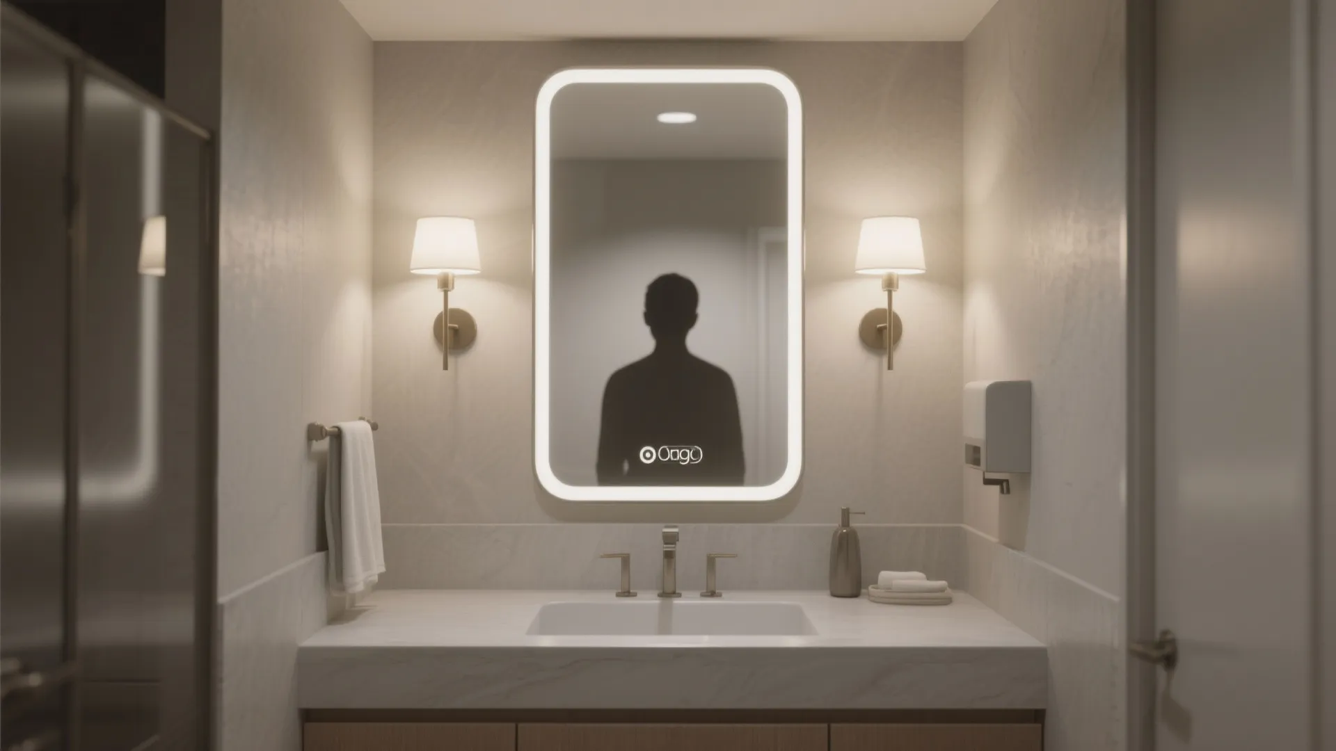 3. Mirror-Mounted Sconces to Boost Light and Depth