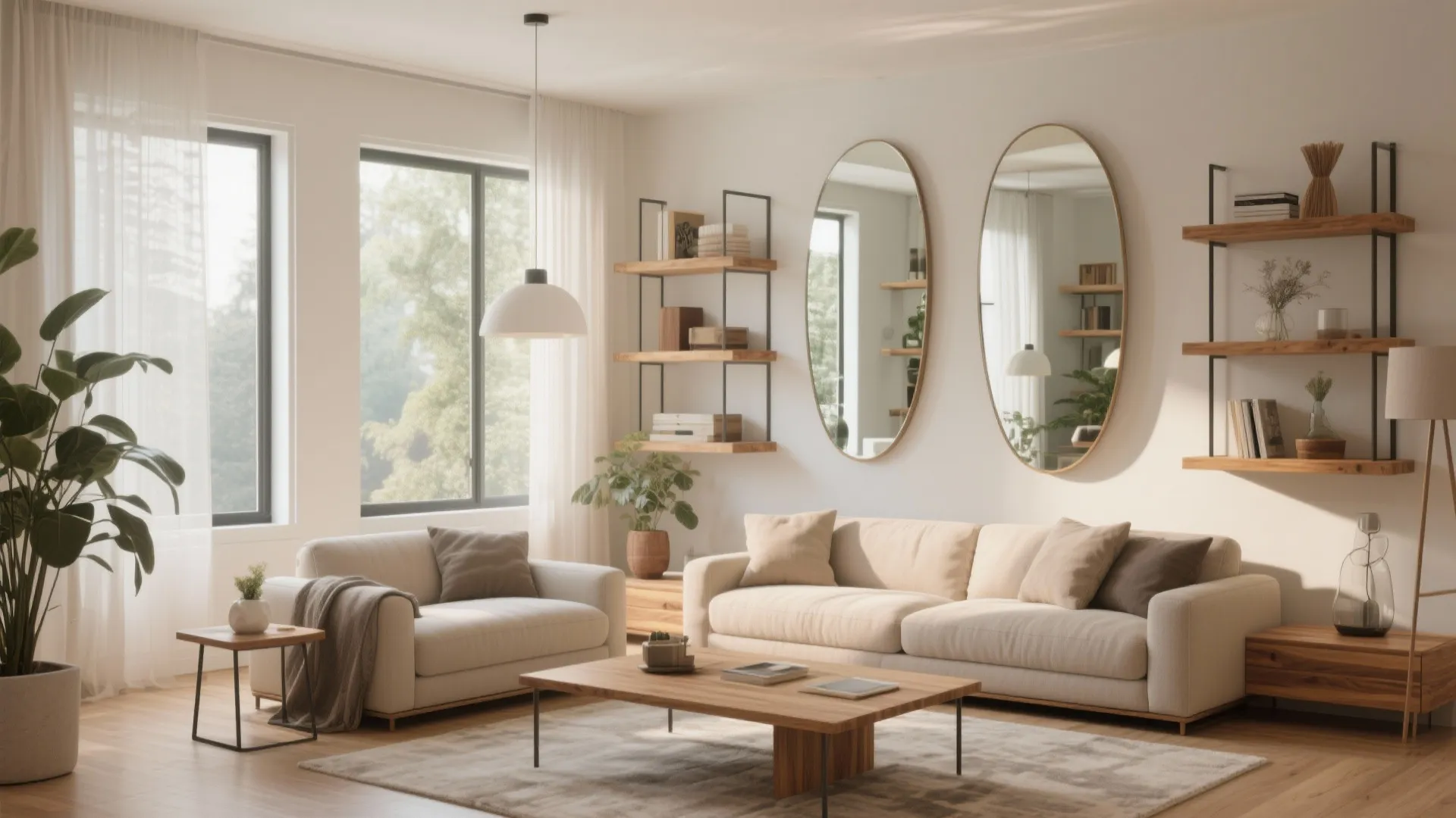 Creative Mirror and Shelf Ideas for Your Living Room: Transform Your Space with Stylish Decor Solutions