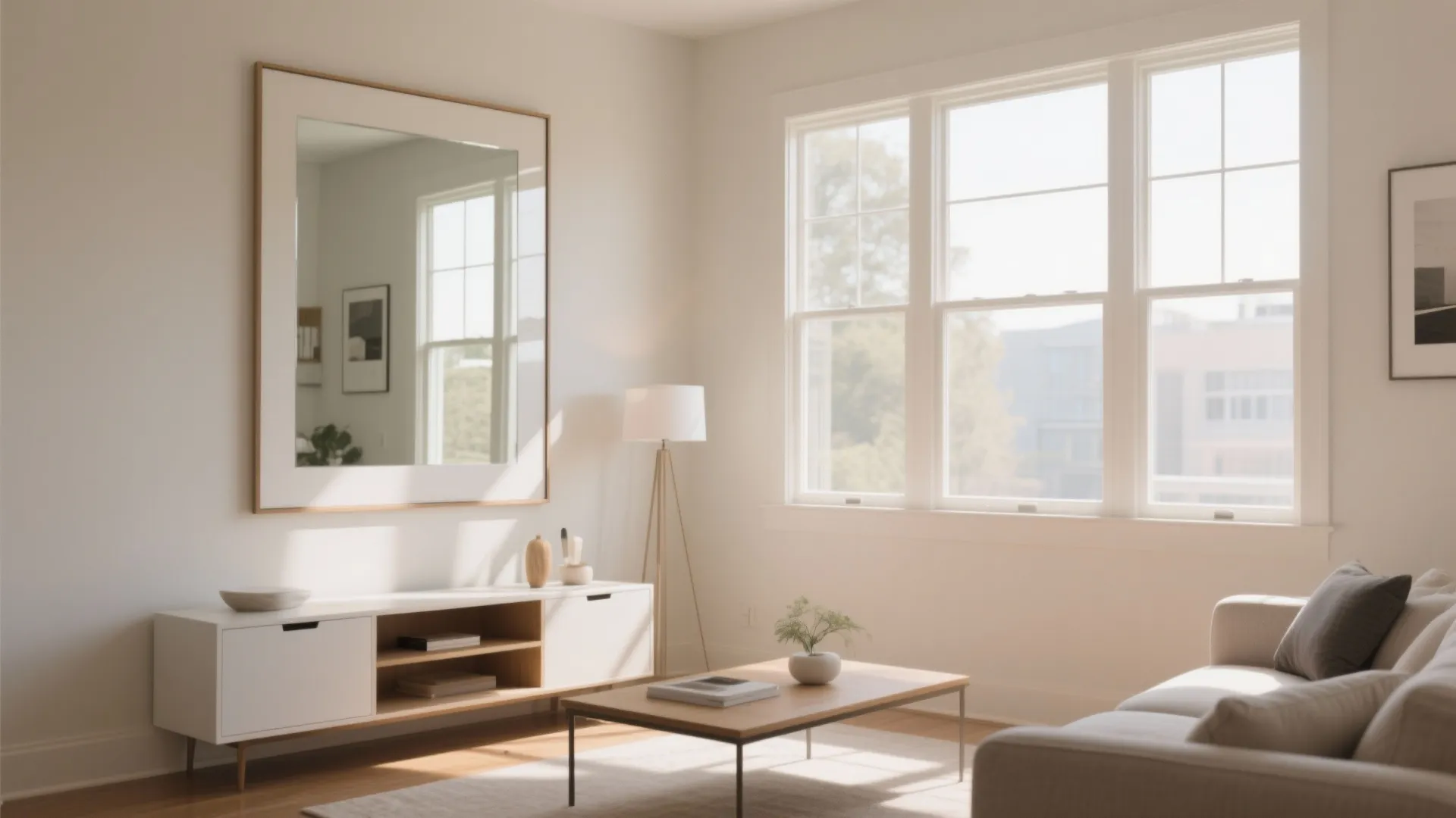 Mirrors to Expand the Space