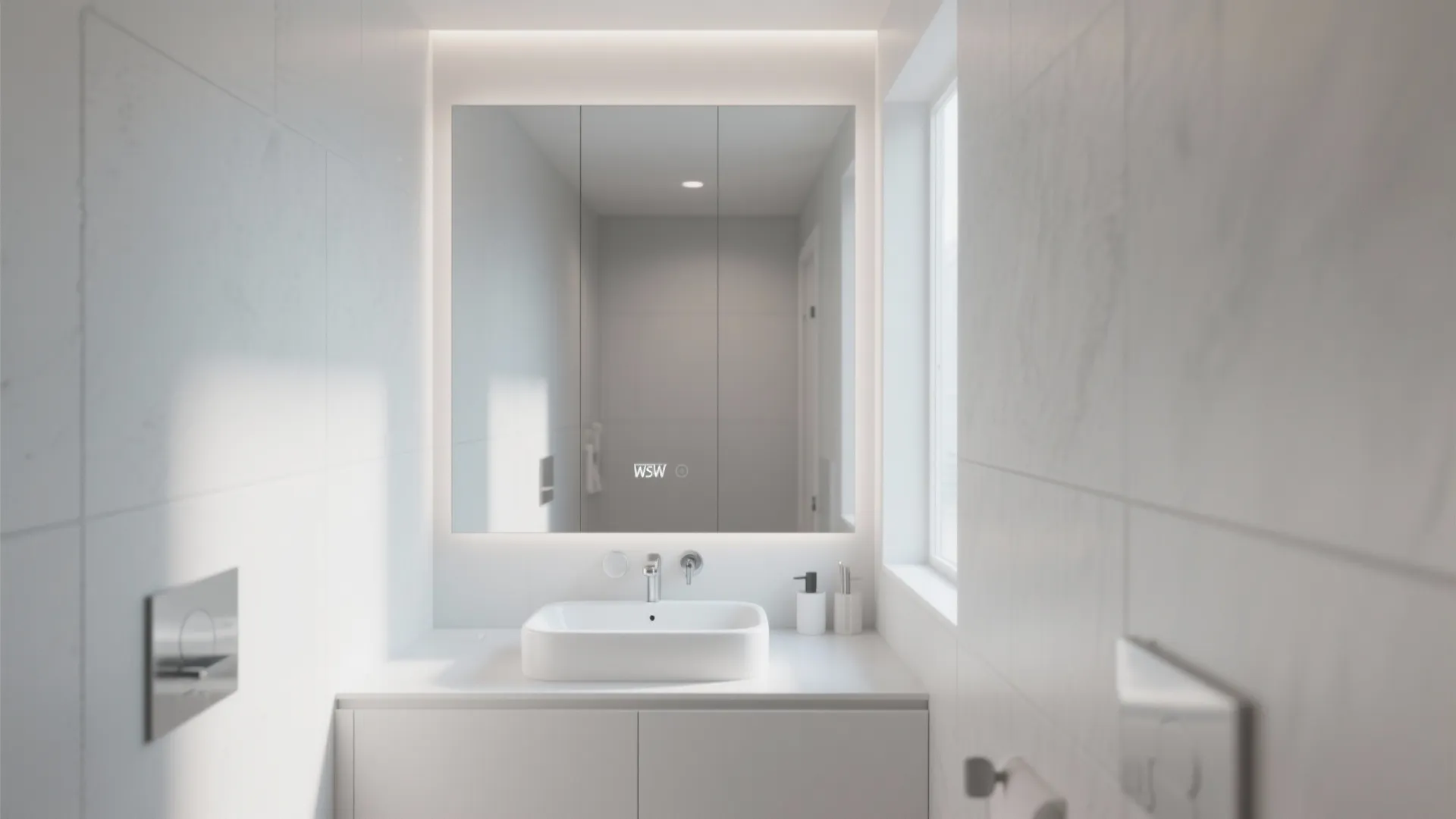 2. Mirrors that Stretch the Space