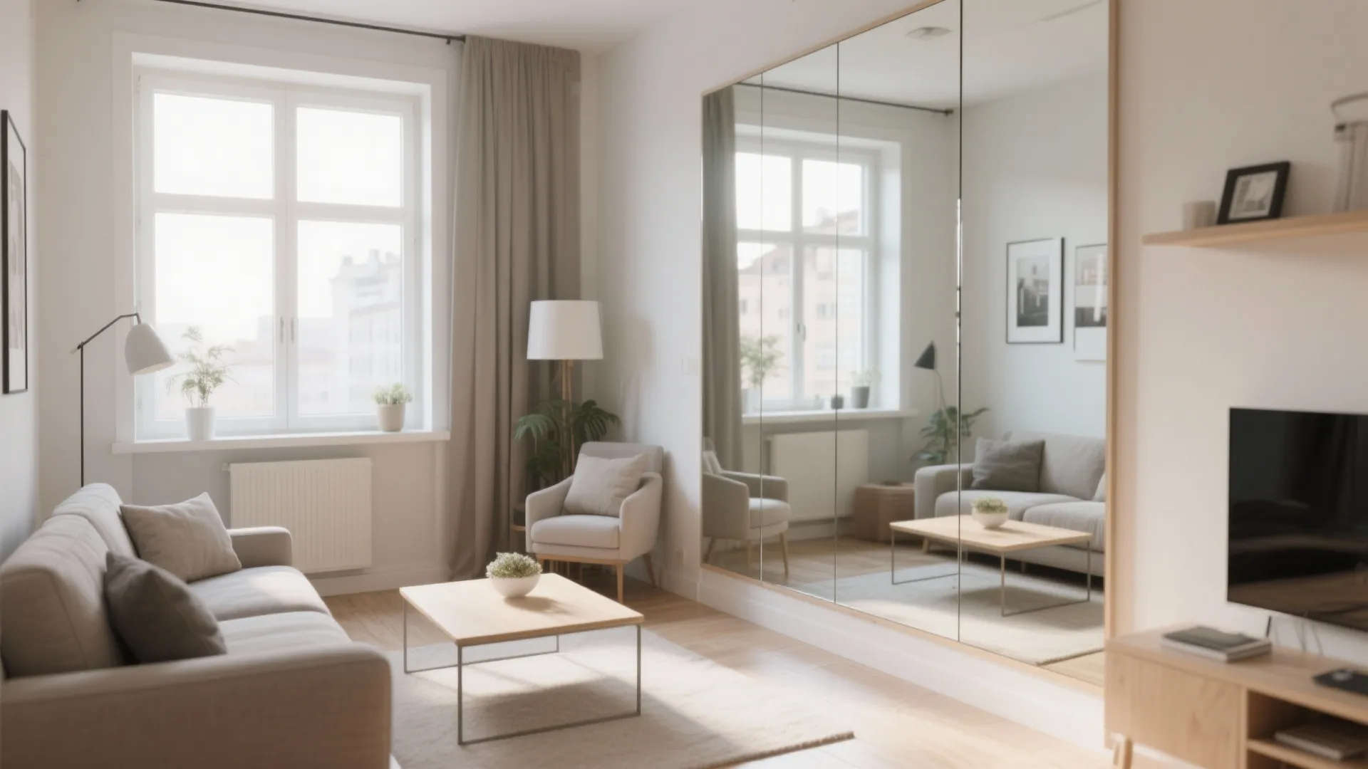 3. Mirrors to Expand Perception