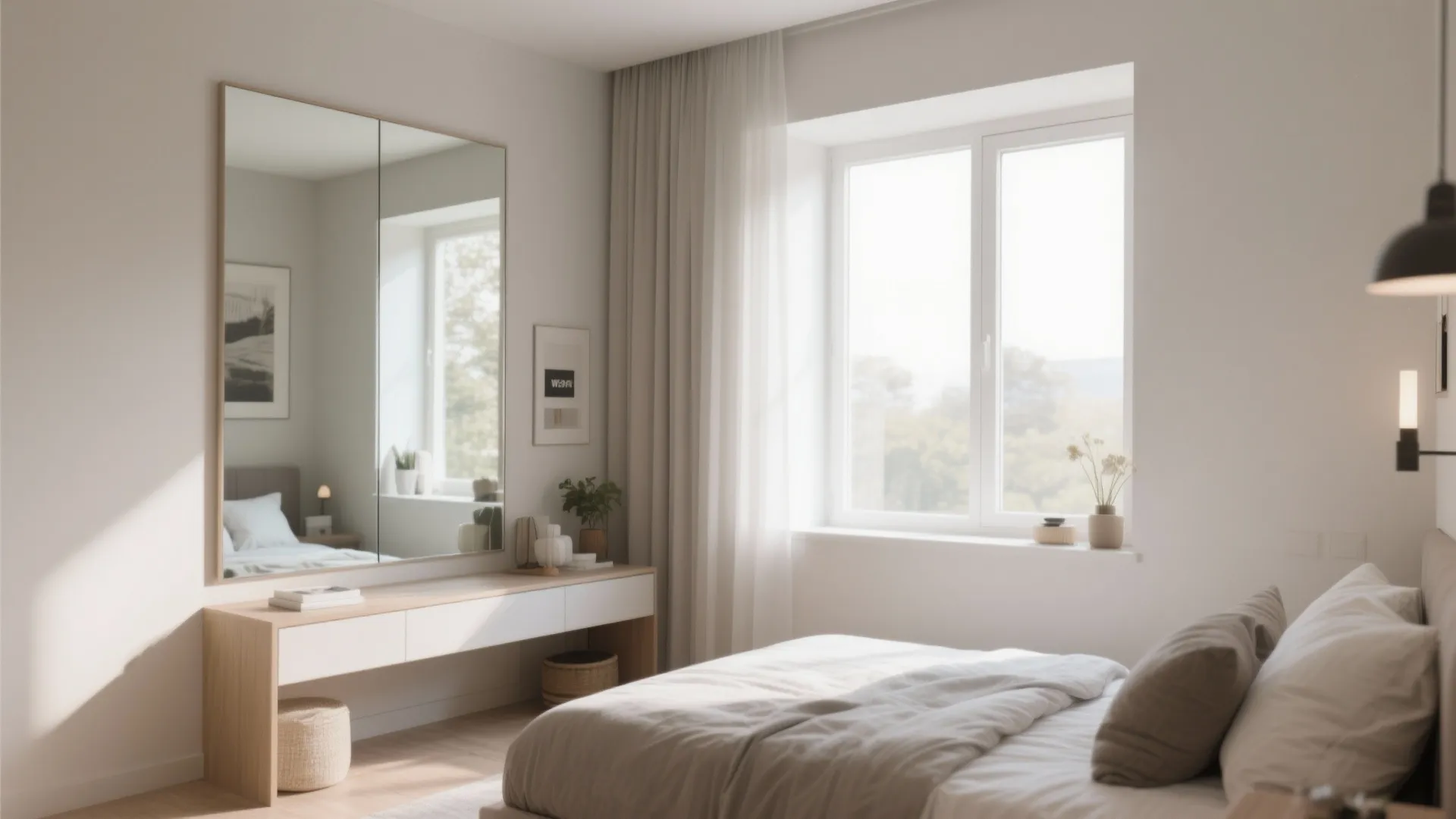 Idea 7: Mirrors to Stretch the Space