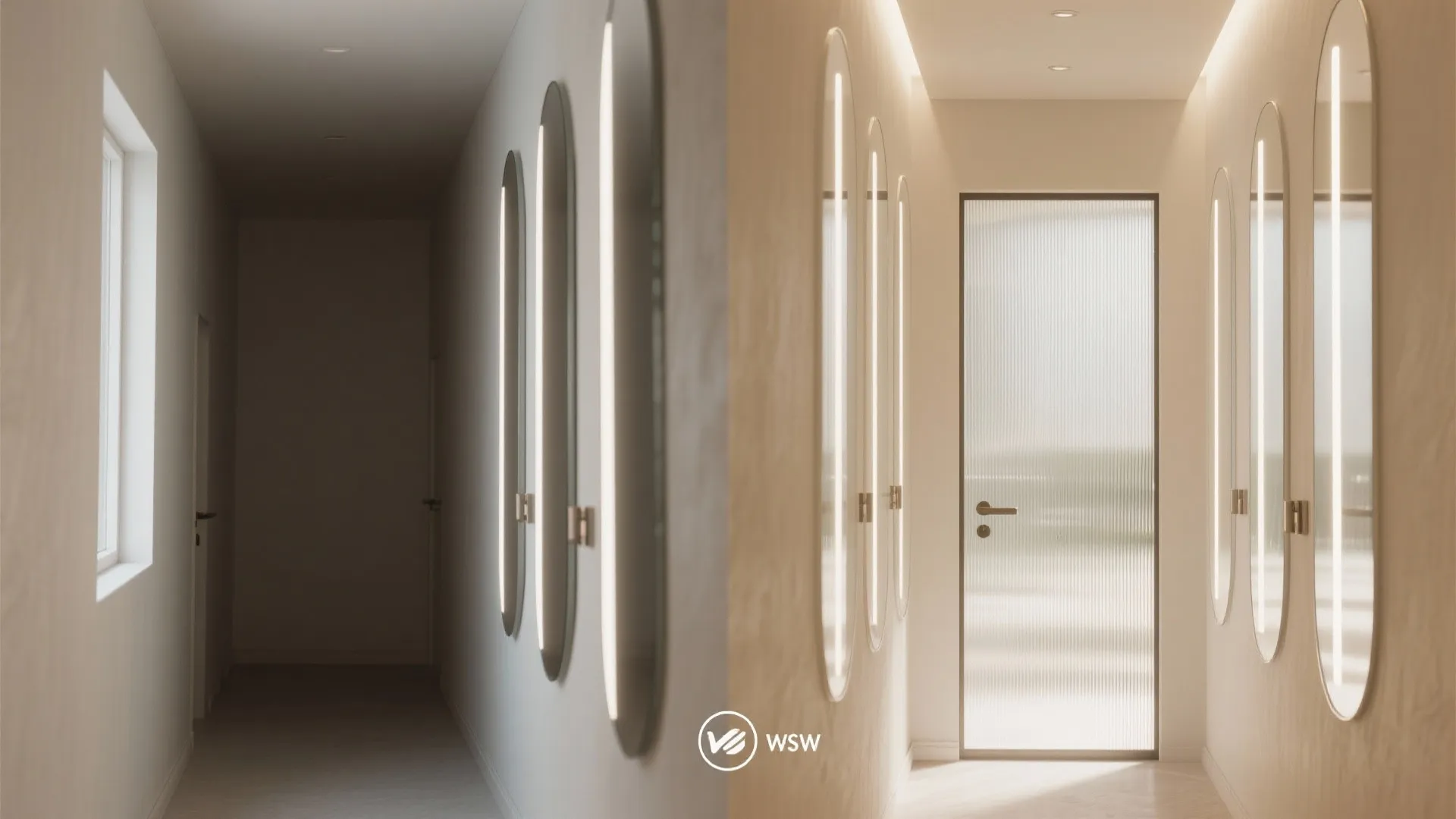 Mirrors and Glass Accents for Light