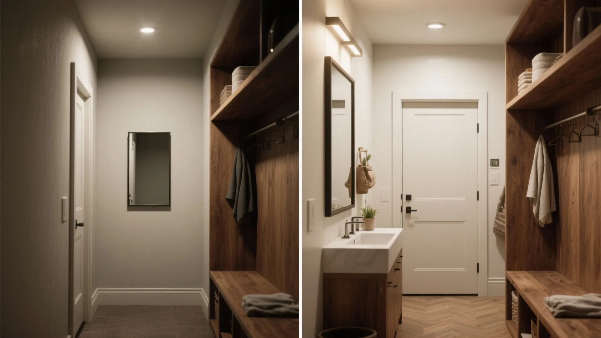 5. Light, mirrors, and smart lighting to expand perception
