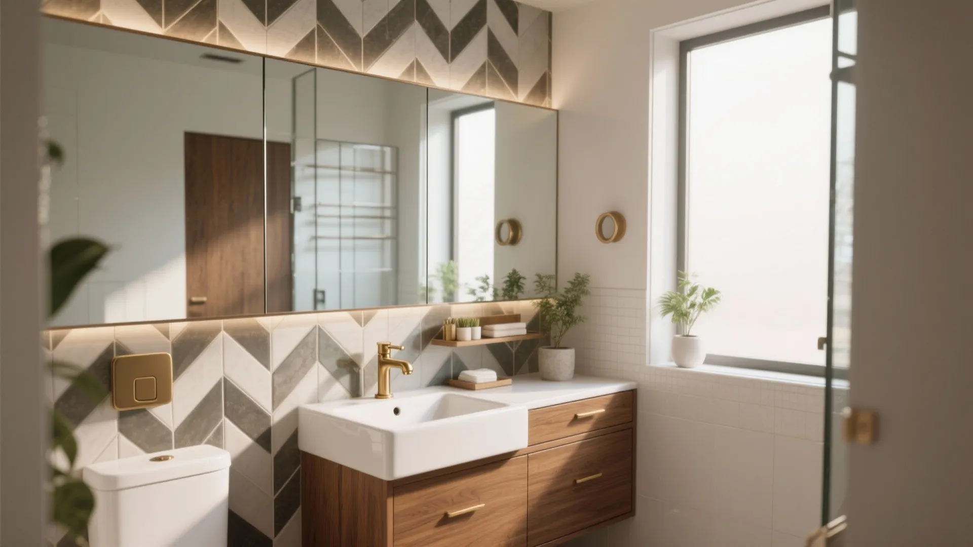 5 Mirror Tiles Bathroom Ideas That Transform Small Spaces