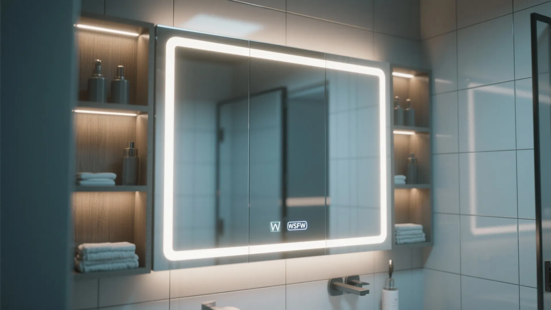 5. Mirror Cabinets and Lighted Vanities