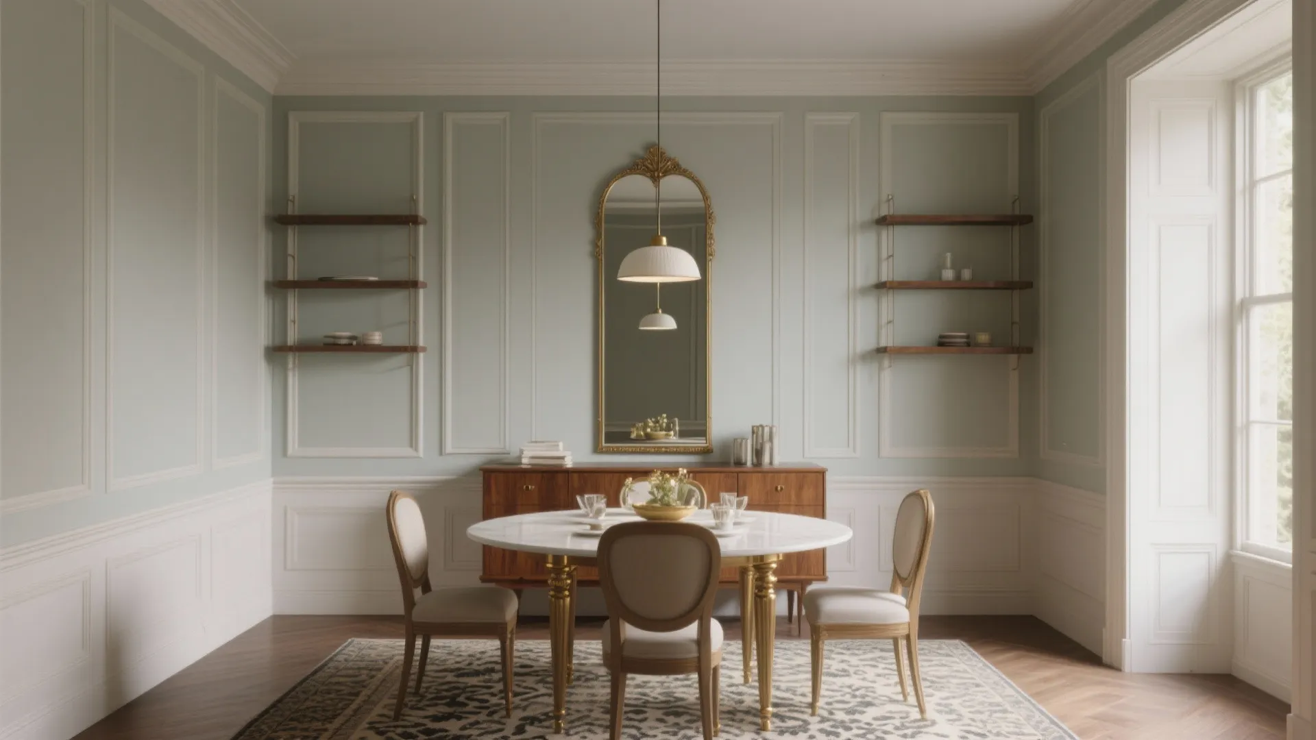 3. Use Mirrors and Vertical Details to Expand Height