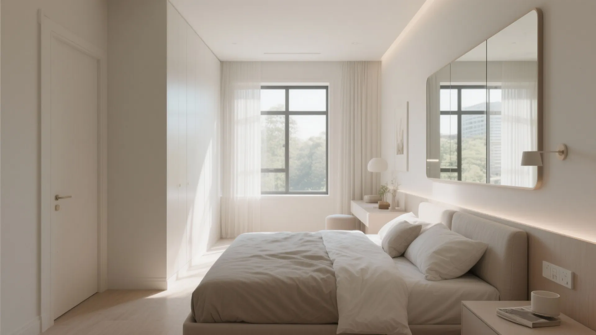 6. Mirrors for Visual Width