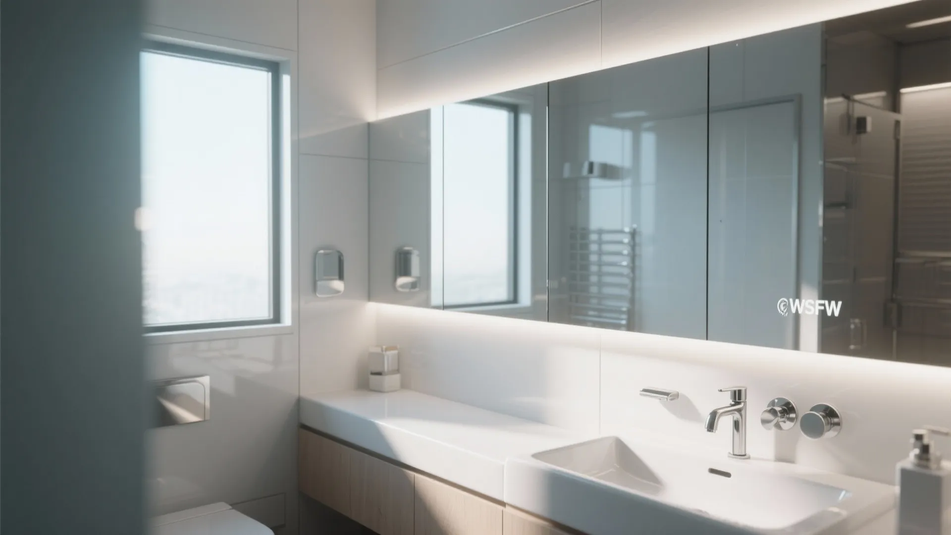 4. Mirrors as Wallcovering — Reflect Light, Not Clutter