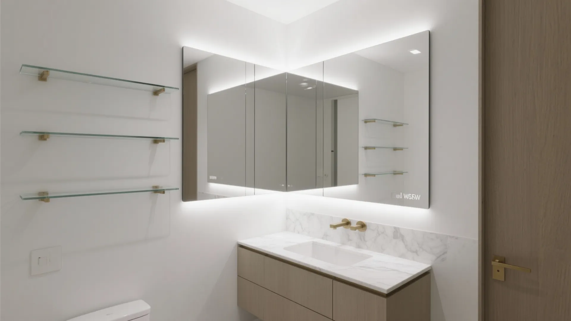 Mirrors and low-iron glass to amplify light