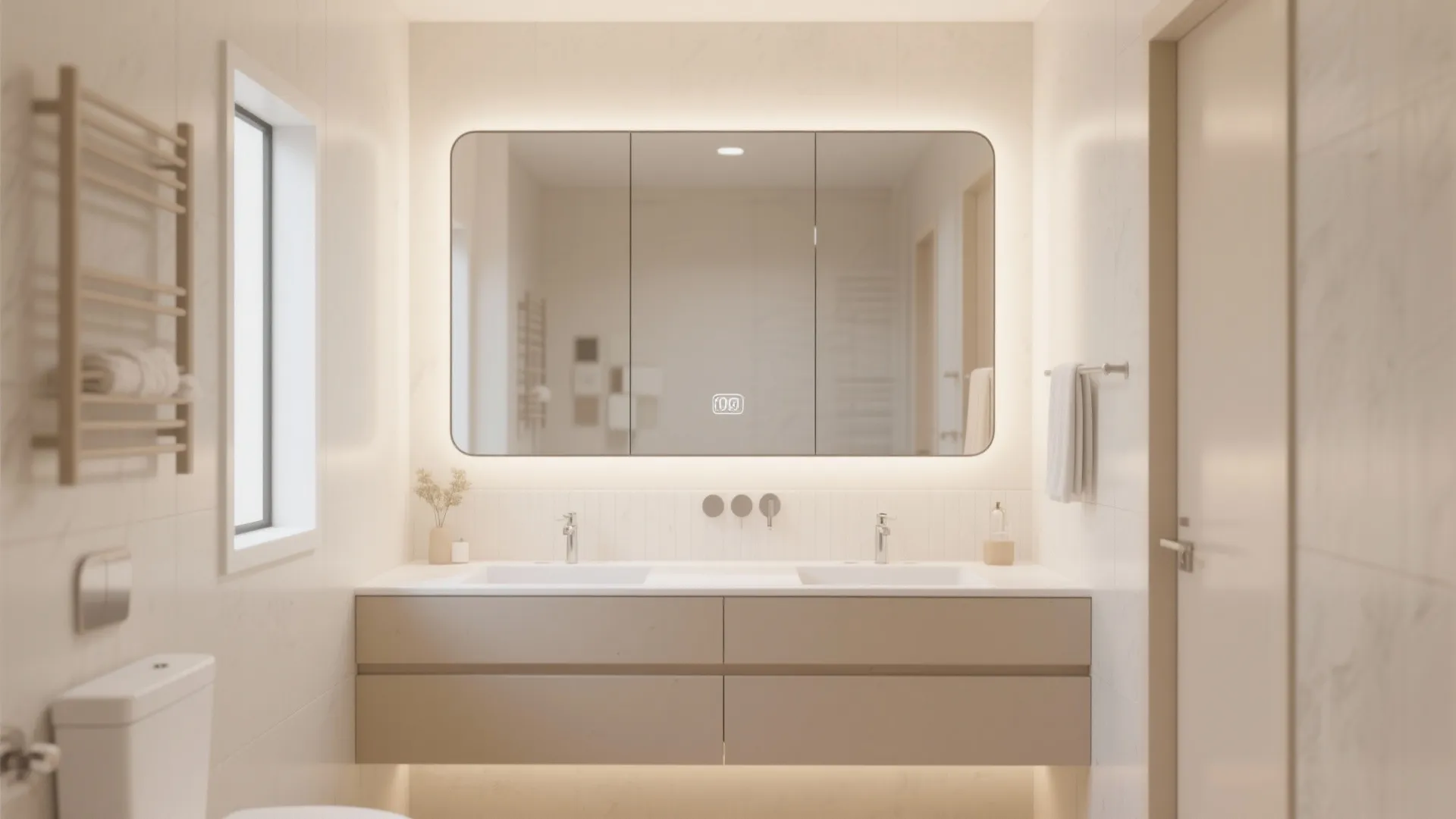 4. Clever Mirror Walls