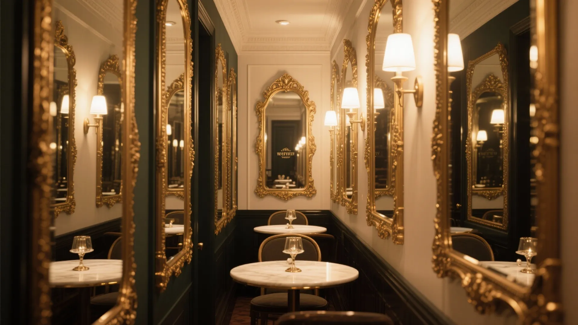 5. Mirror Illusion Walls