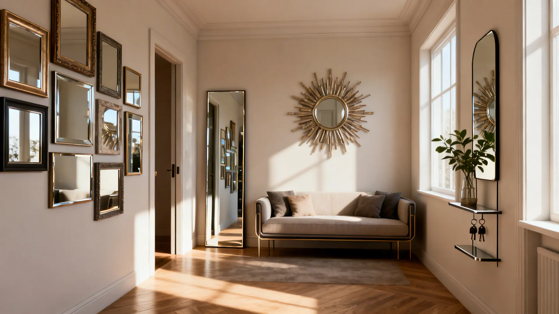 5 Mirror Wall Decor Ideas for Living Room