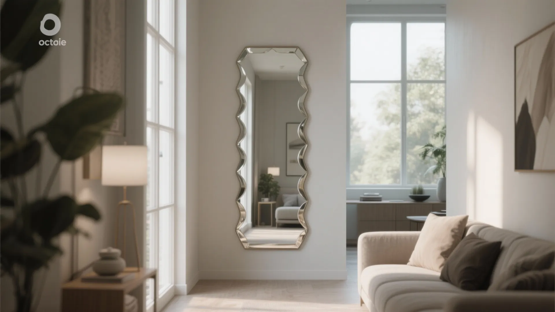 5. Strategic mirror placement