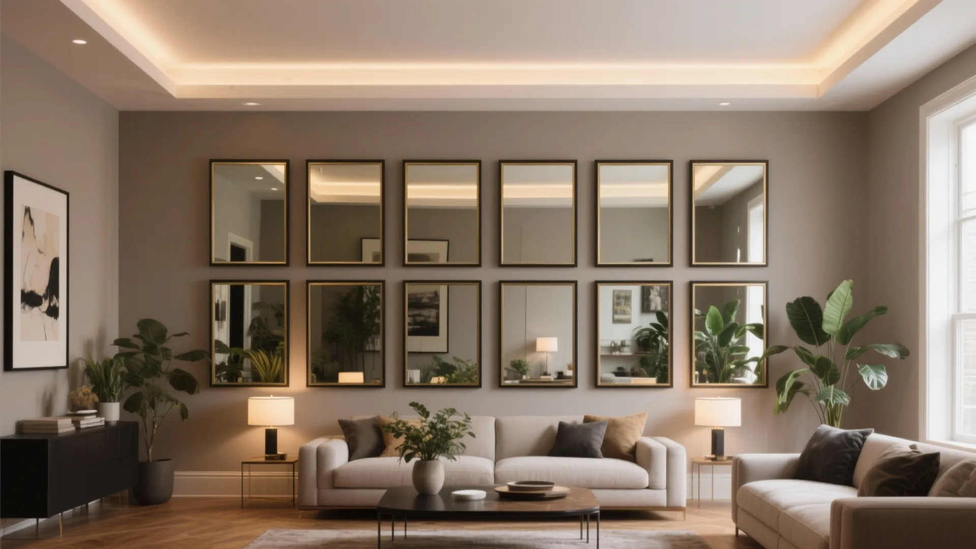 Walmart Mirror Wall DIY: Simple Tricks for a Stunning Space: Fast-Track Guide to an Affordable Mirror Accent Wall in 1 Minute