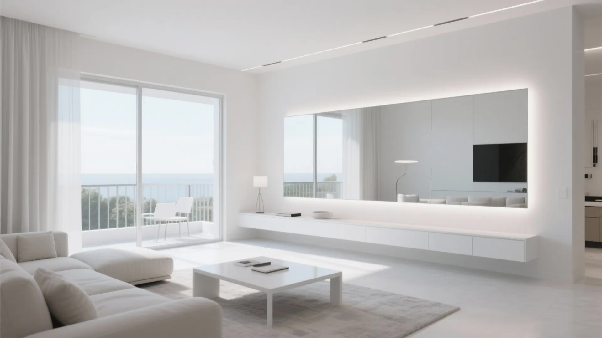 10. Mirror Walls for Light and Depth