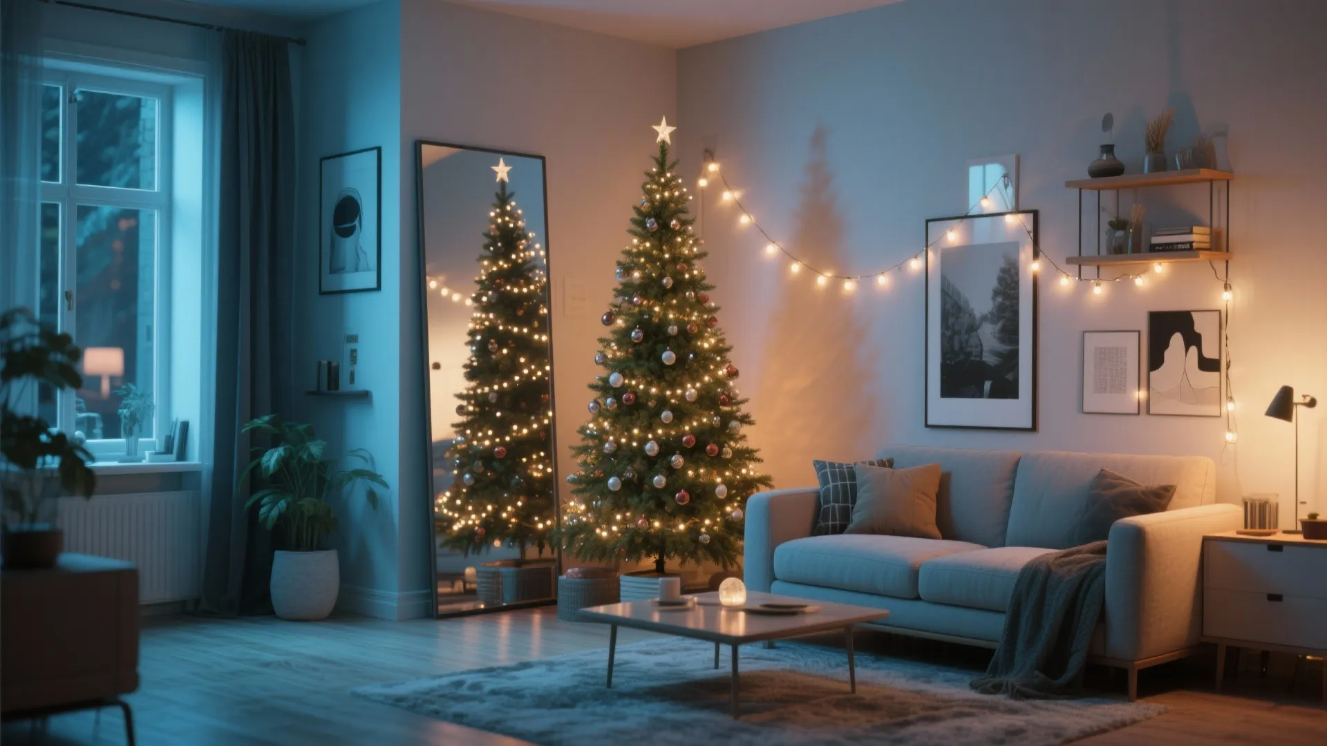 4. Statement Christmas Tree Placement