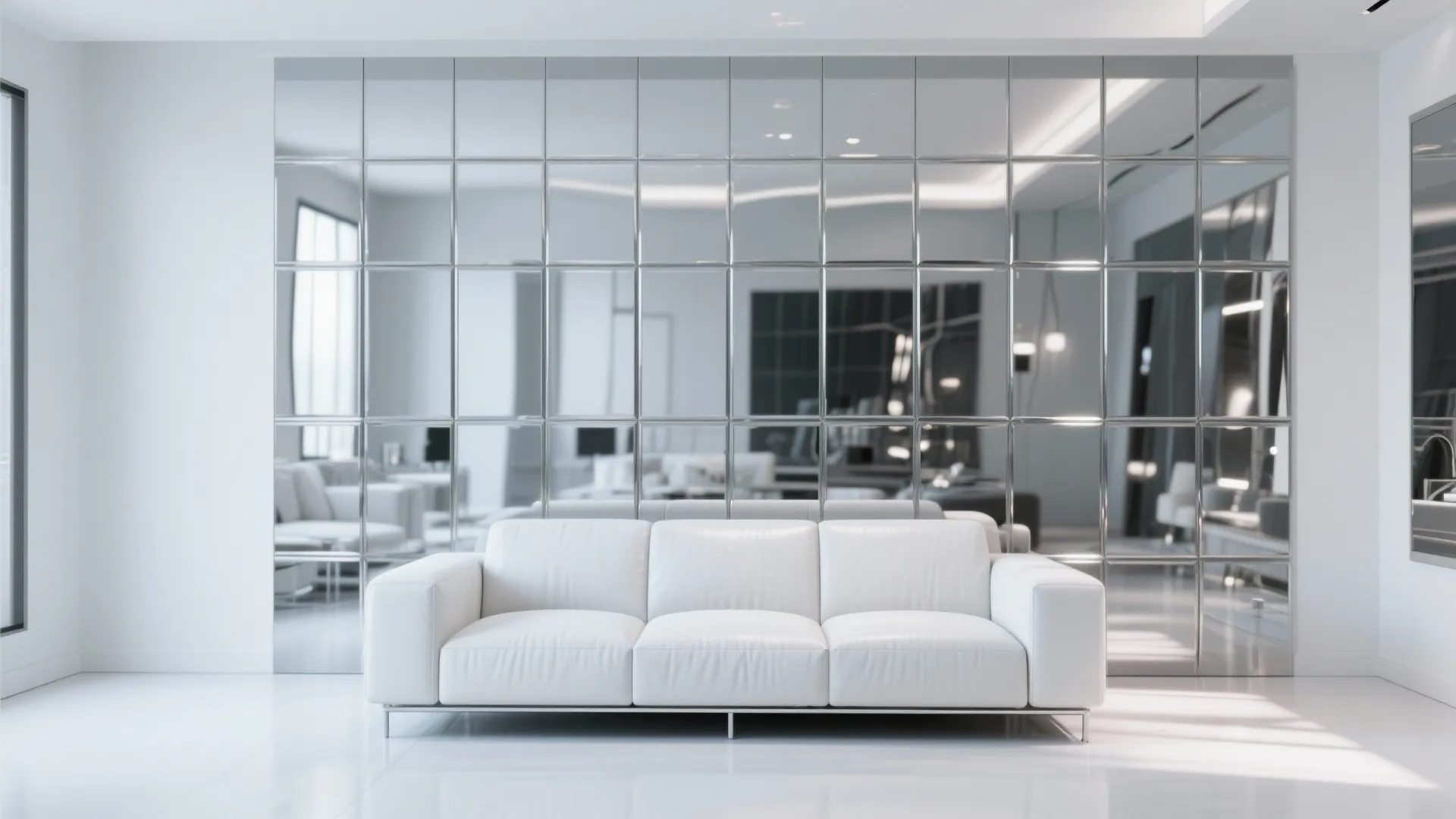 2. Mirrored Accents for Depth