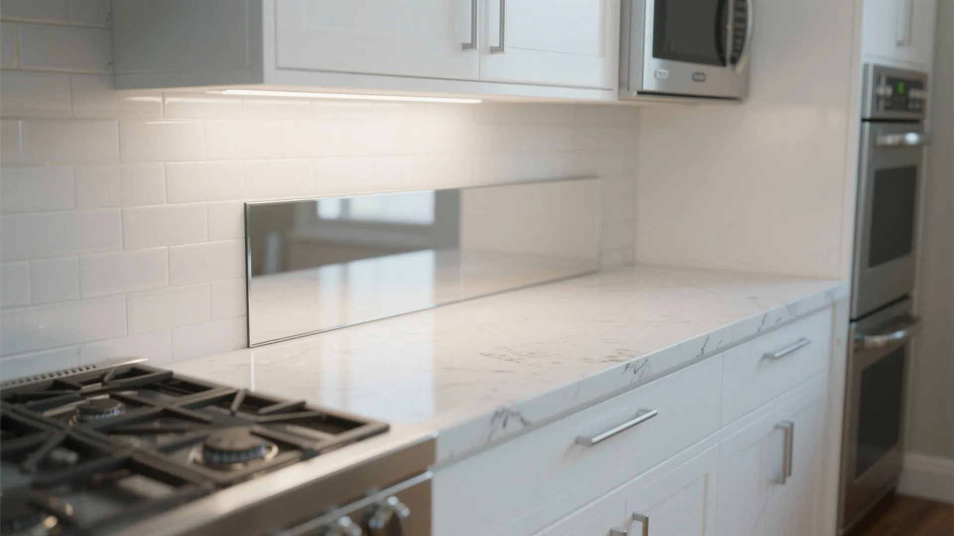 1. Lean on reflective surfaces