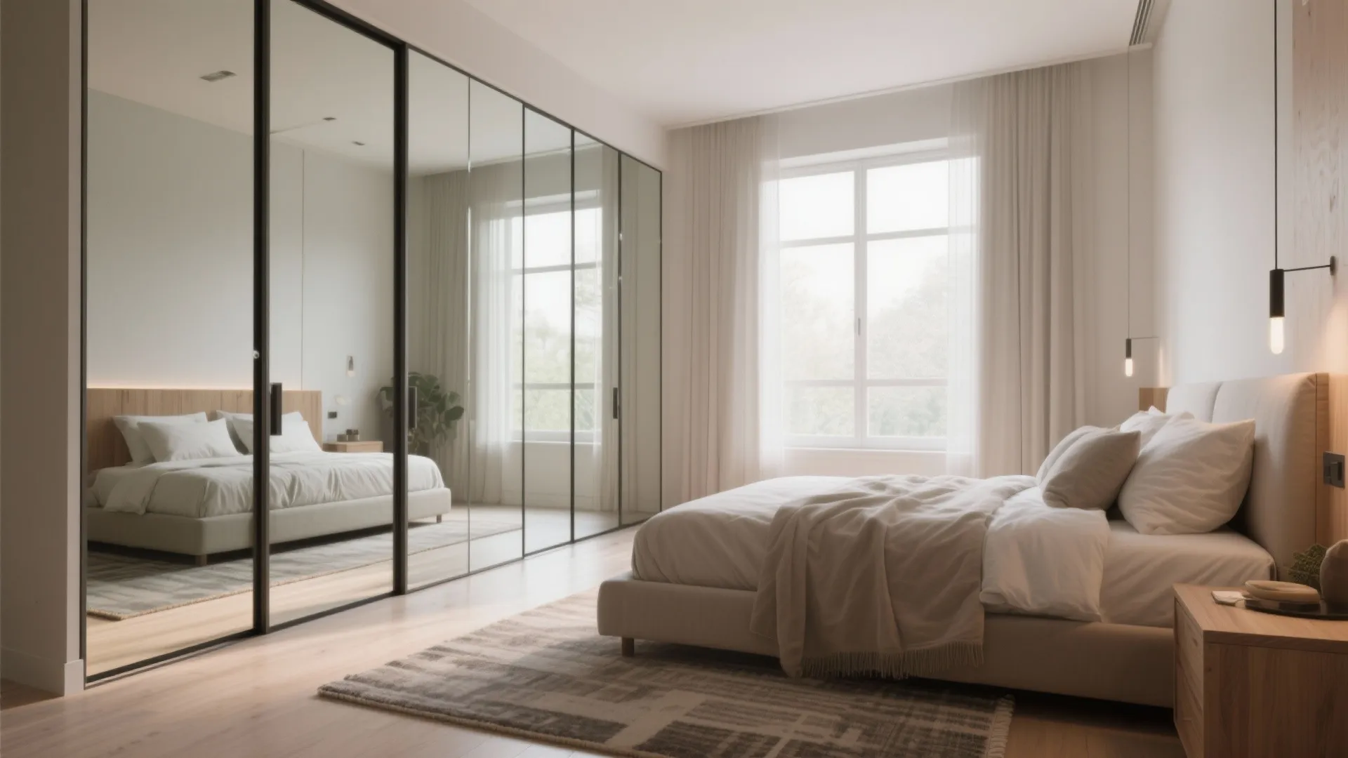 Closet Door Mirror DIY: Transform Your Space Quickly: 1 Minute to a Brighter, Stylish Closet with This Mirror Hack!