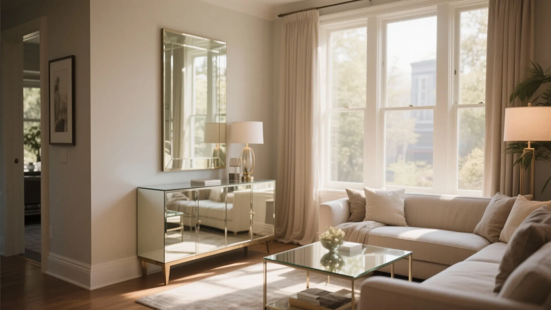 Mirrored Furniture Pieces