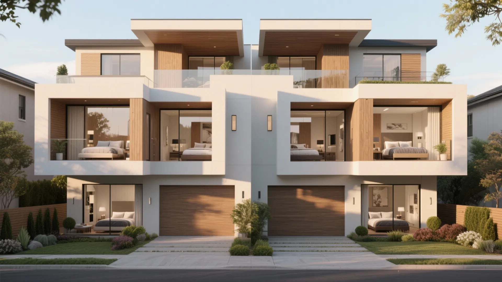 5. Mirrored Duo: Symmetry for Rentals or Dual Families