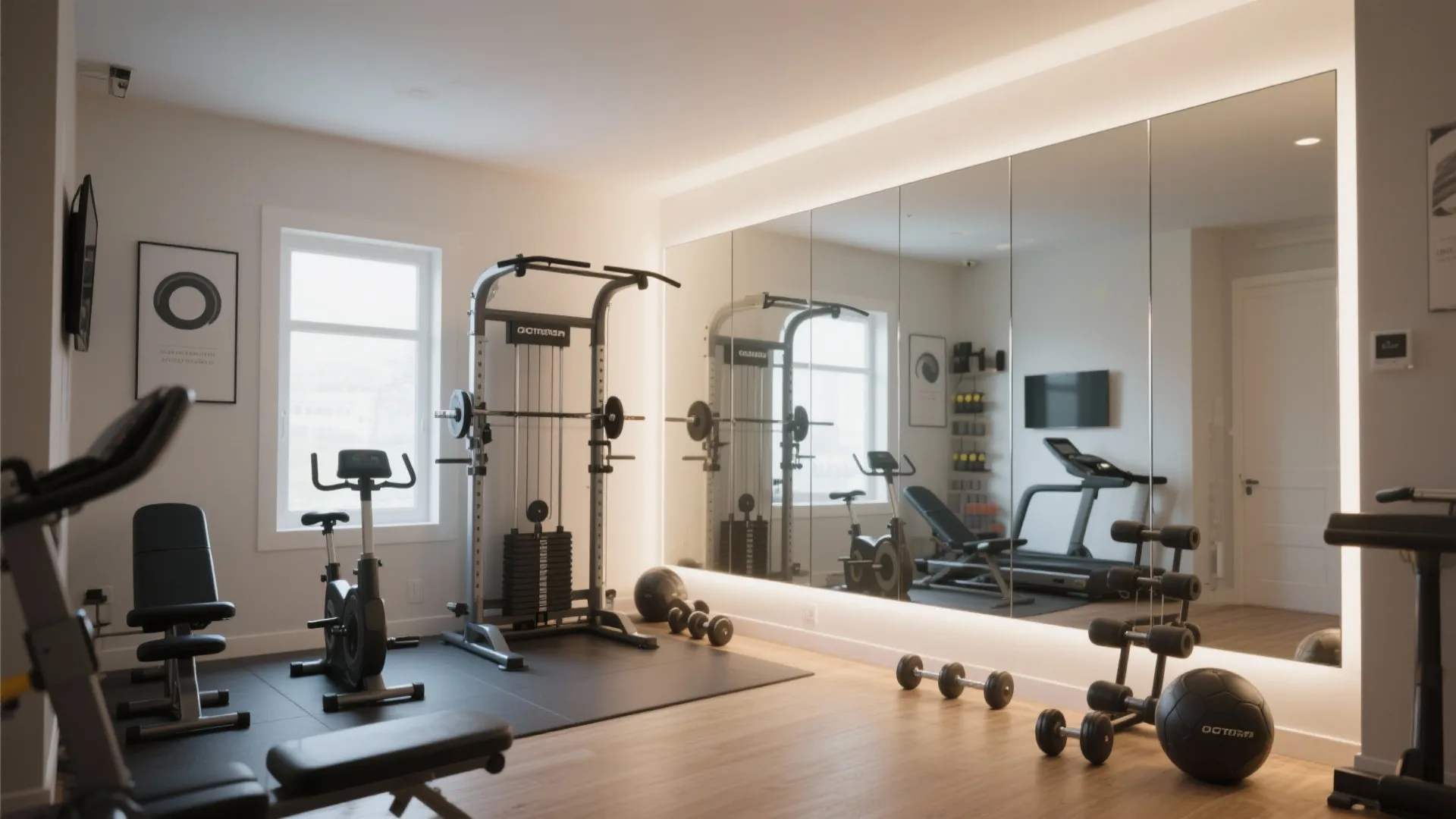 Mirrored Walls for Enhanced Space Perception