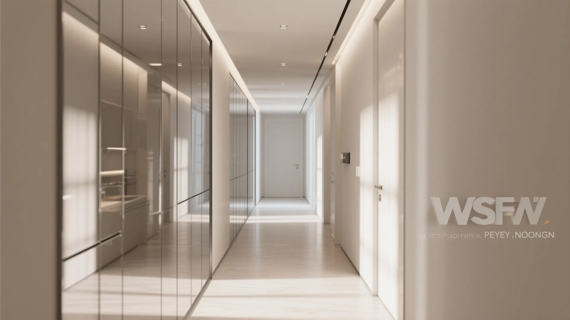 Mirrored Wall Panels