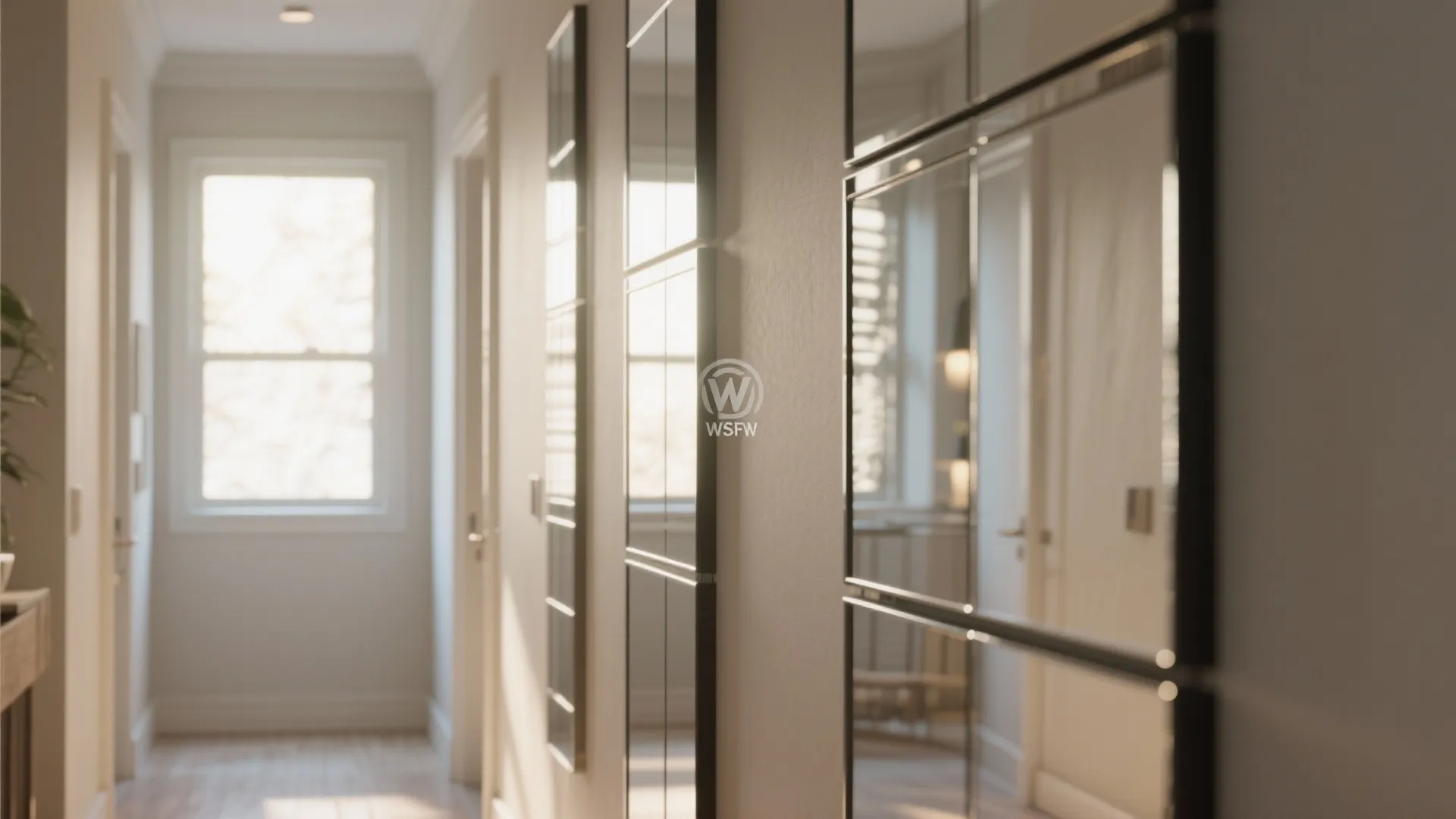 Mirrored Panels for Light Enhancement