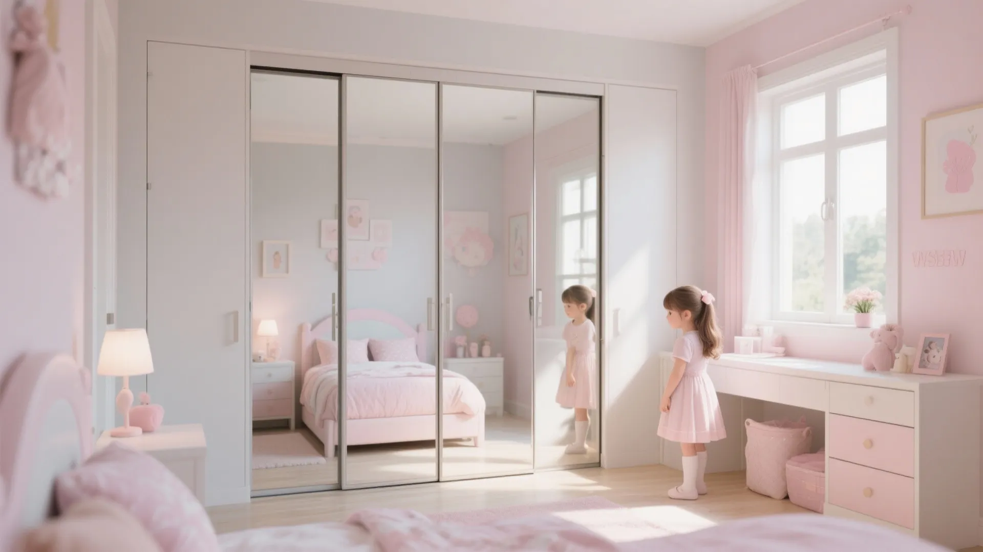 5. Sliding Closet Doors with Mirrors