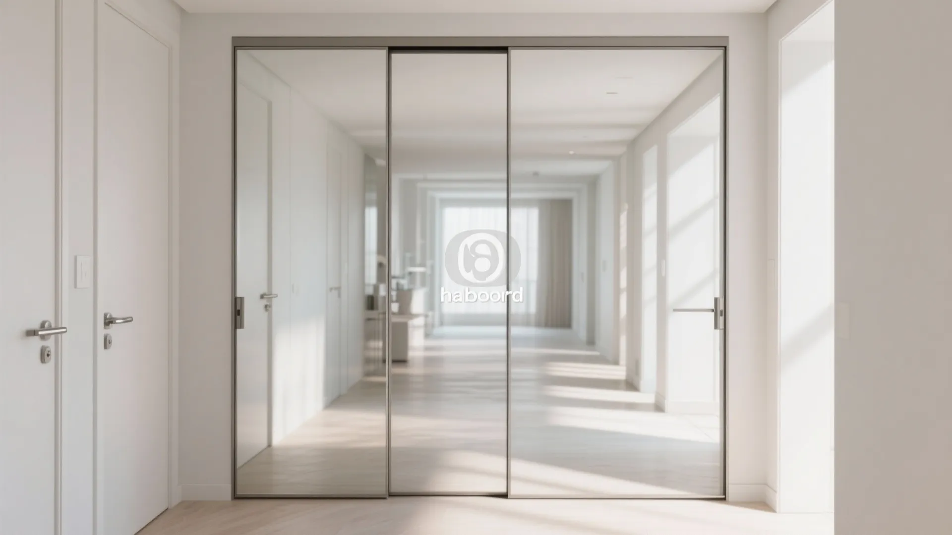 1. Sliding Door Elegance