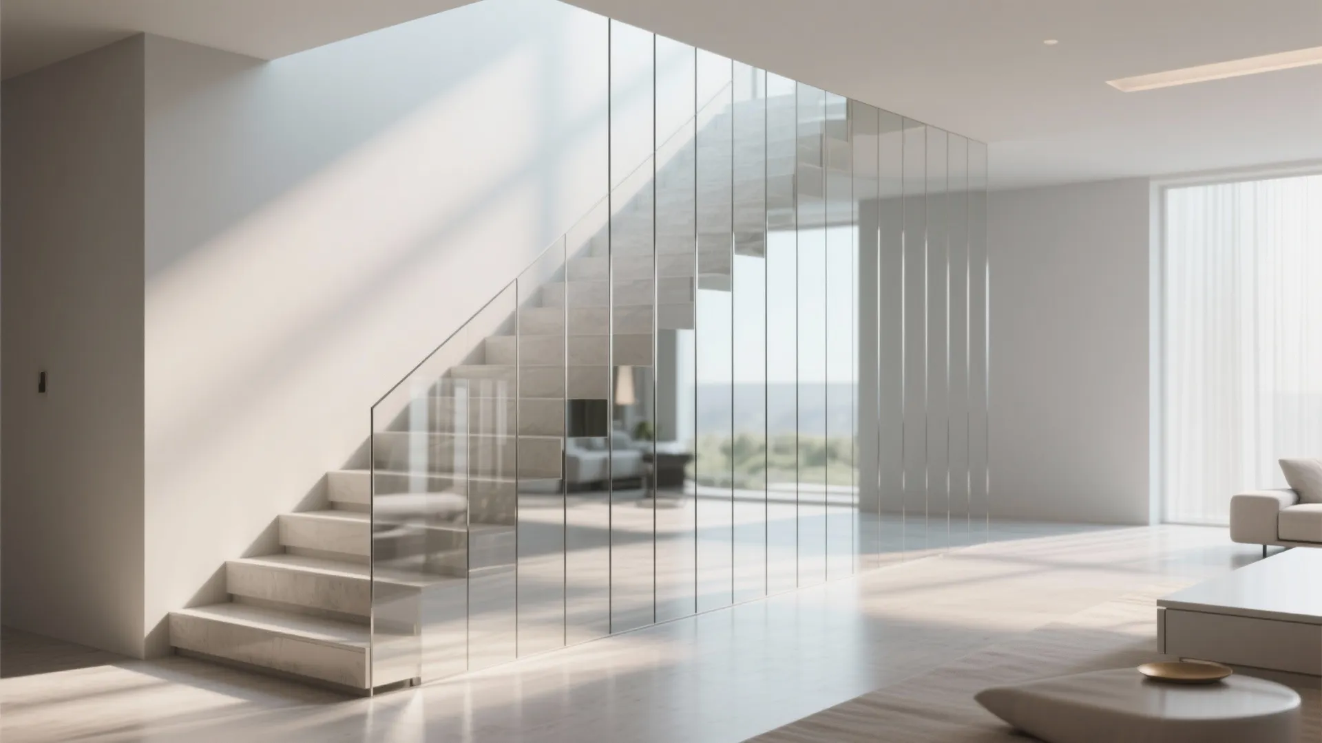 Mirrored Panels for Light