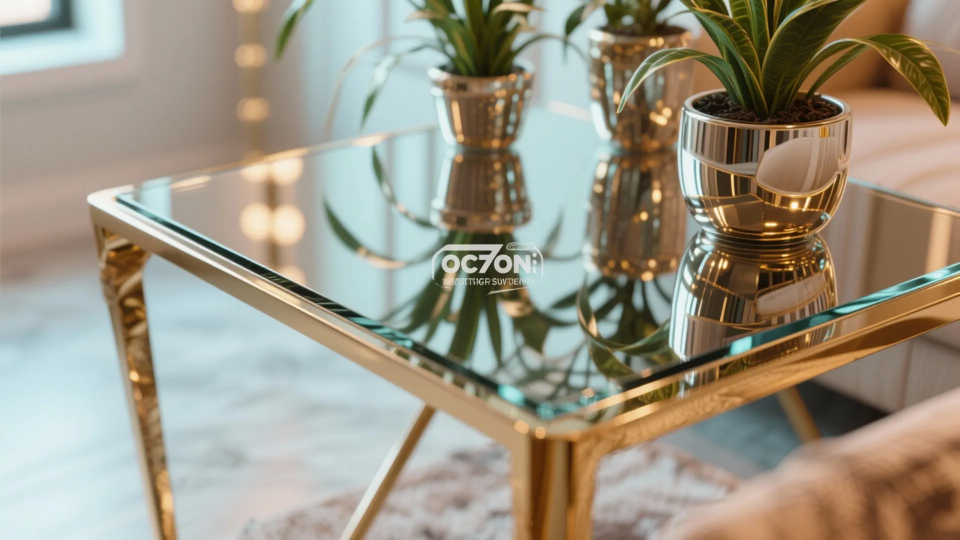 3. Mirrored Furniture