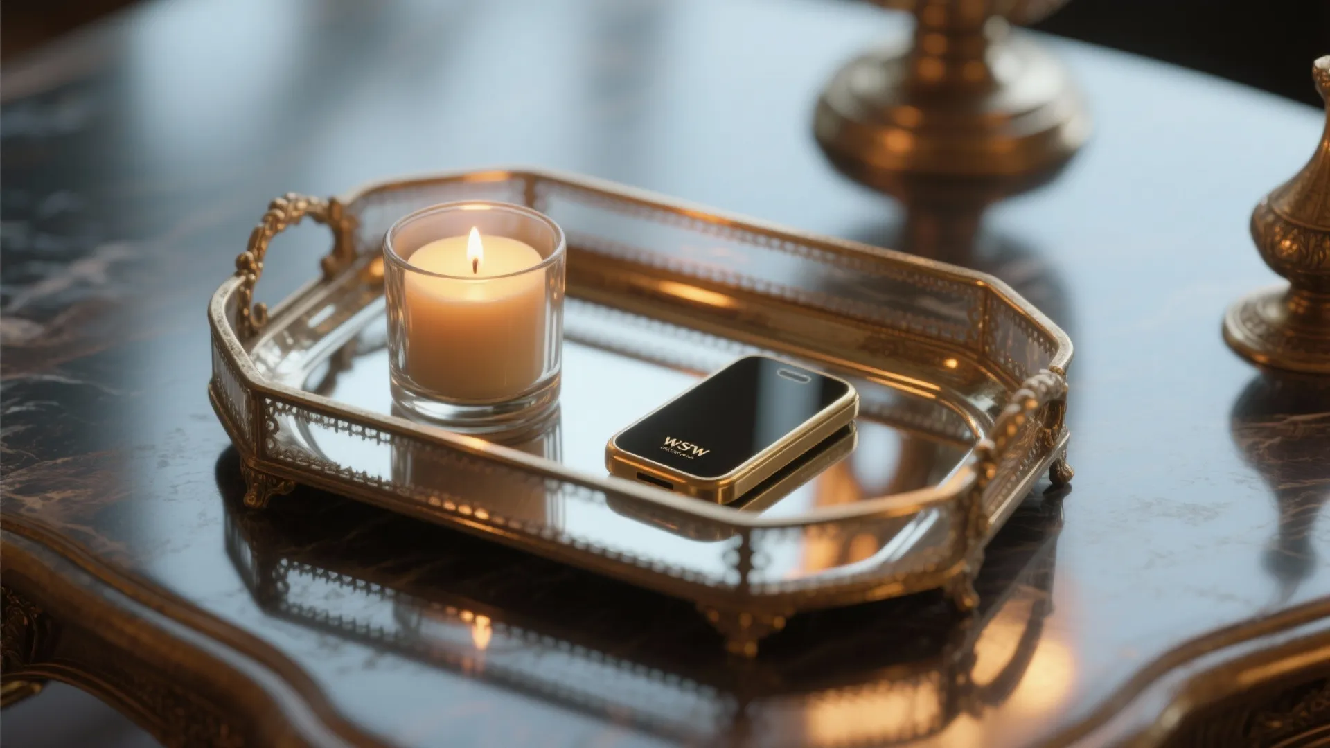 4. Mirrors, Glass and Reflective Elements to Amplify Space