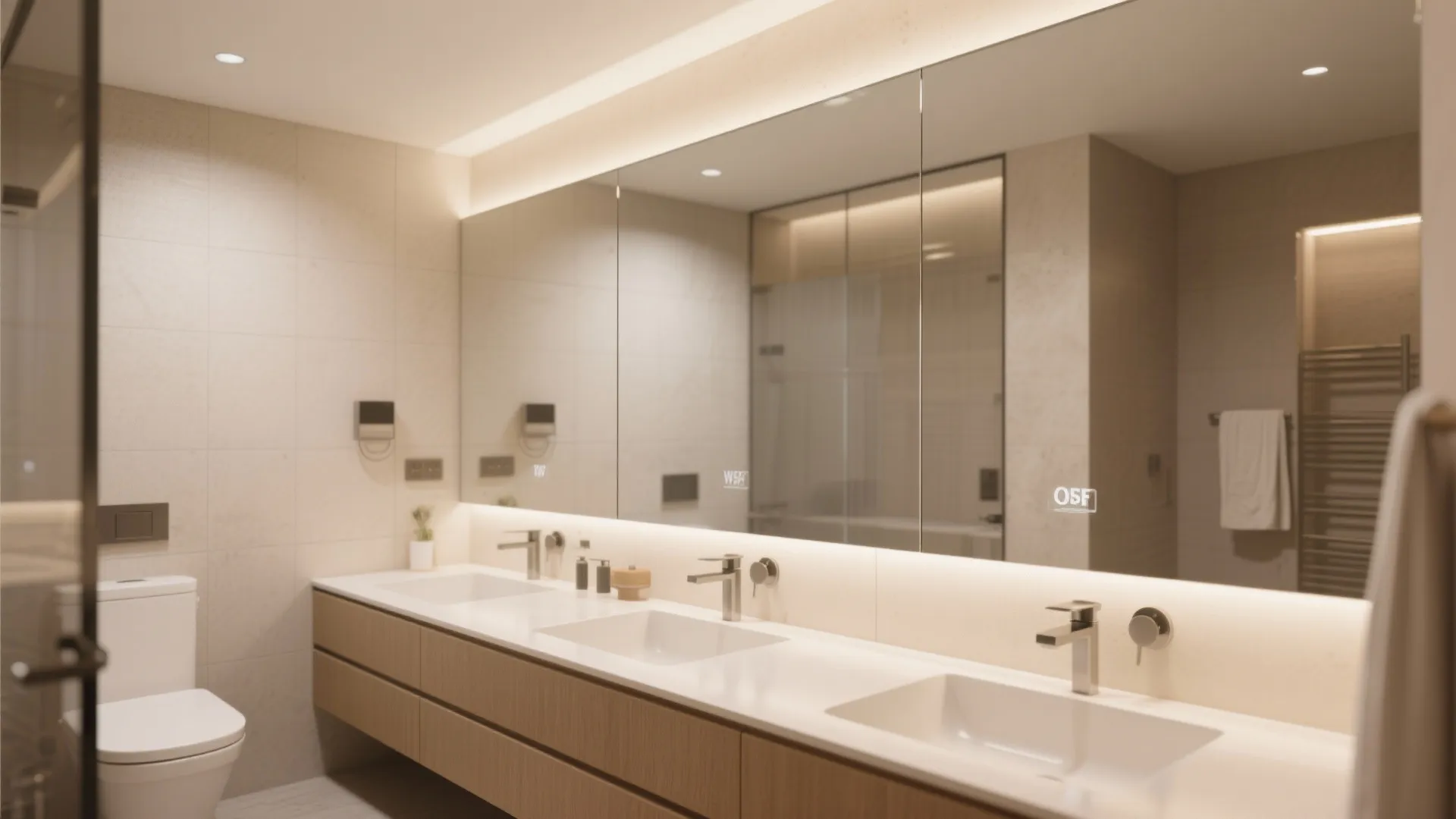 7. Use mirrored walls strategically