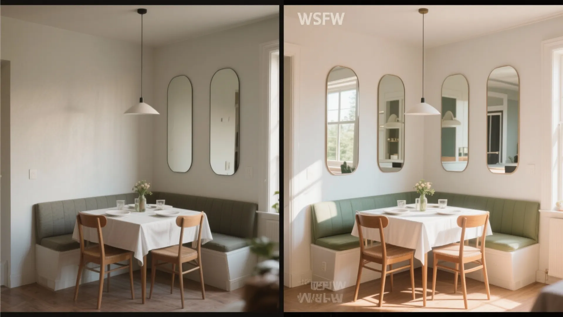 Mirrored Wall Effects