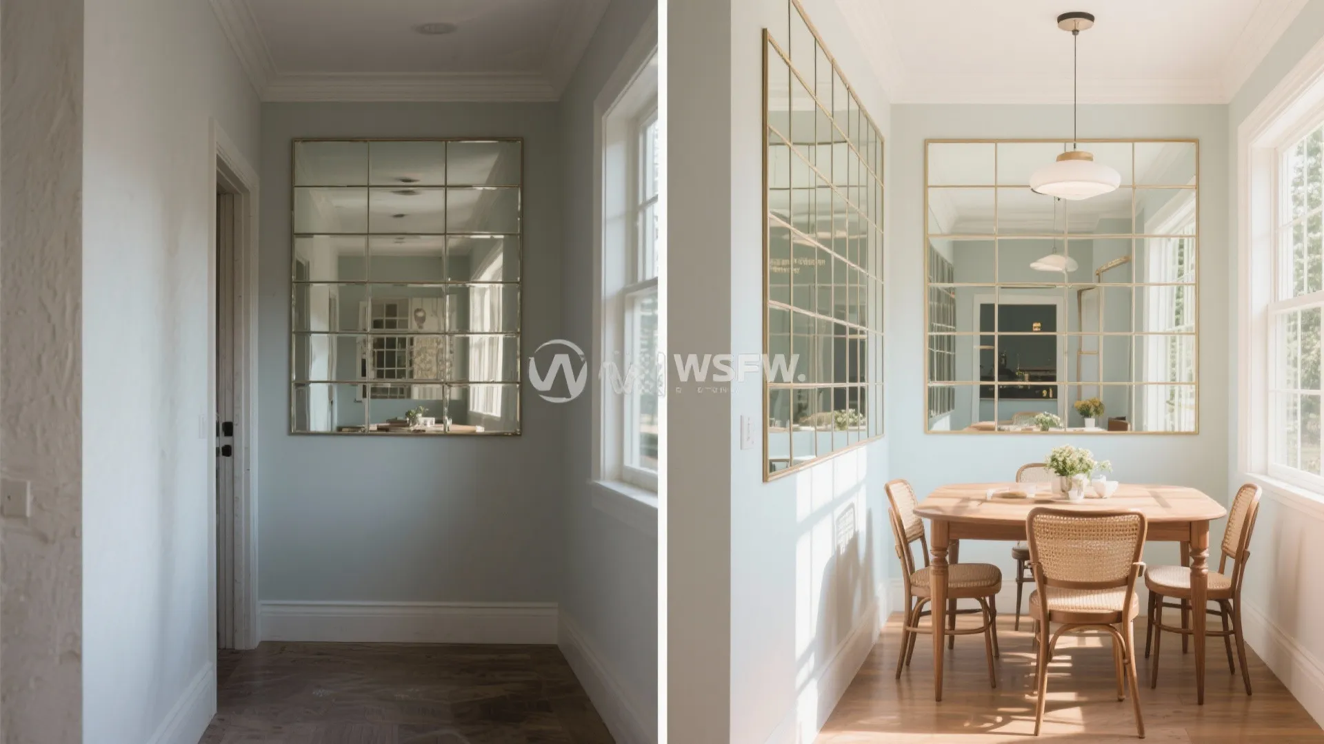 Mirrored Wall Panels