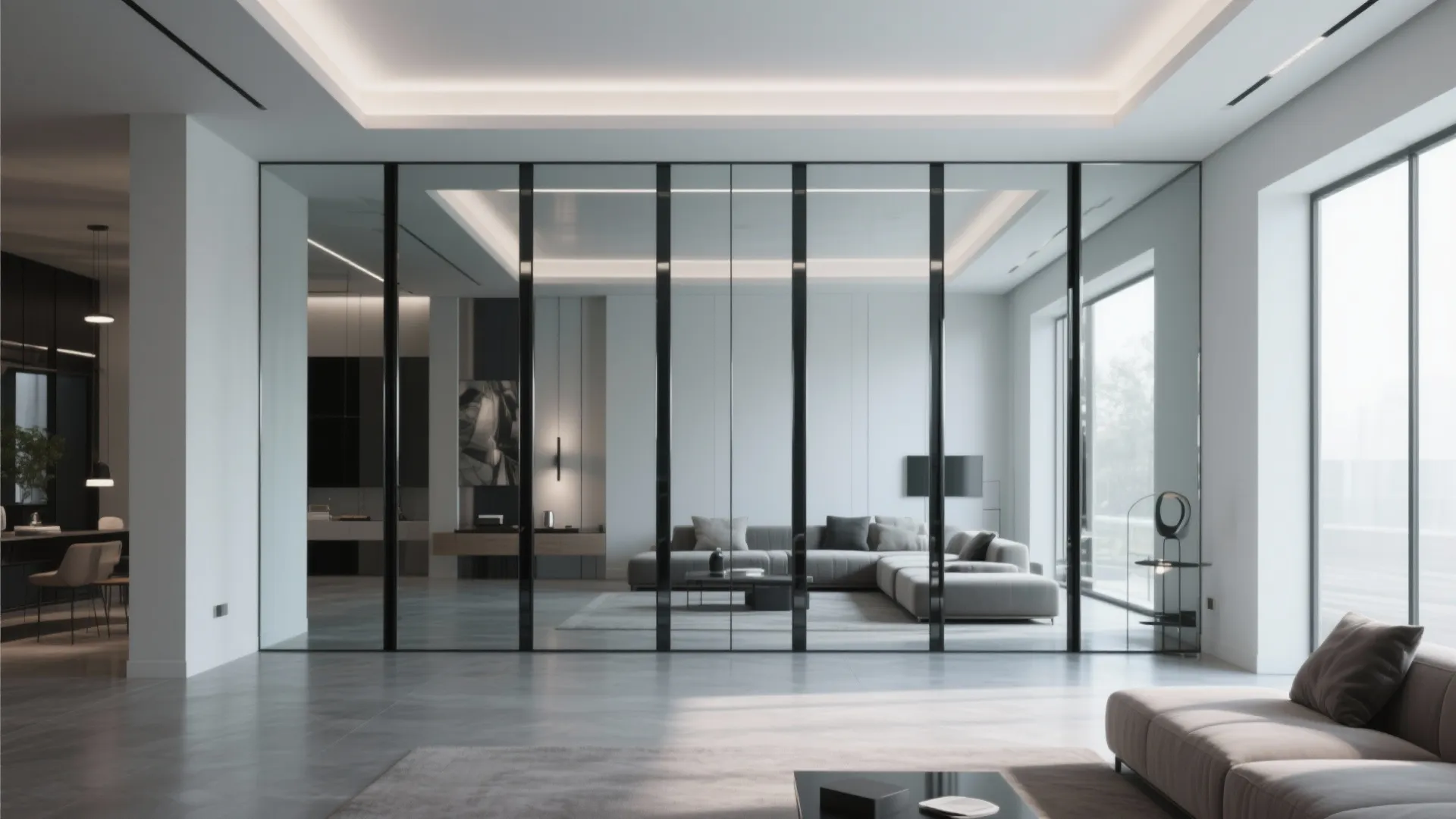 Mirrored Wall Panels