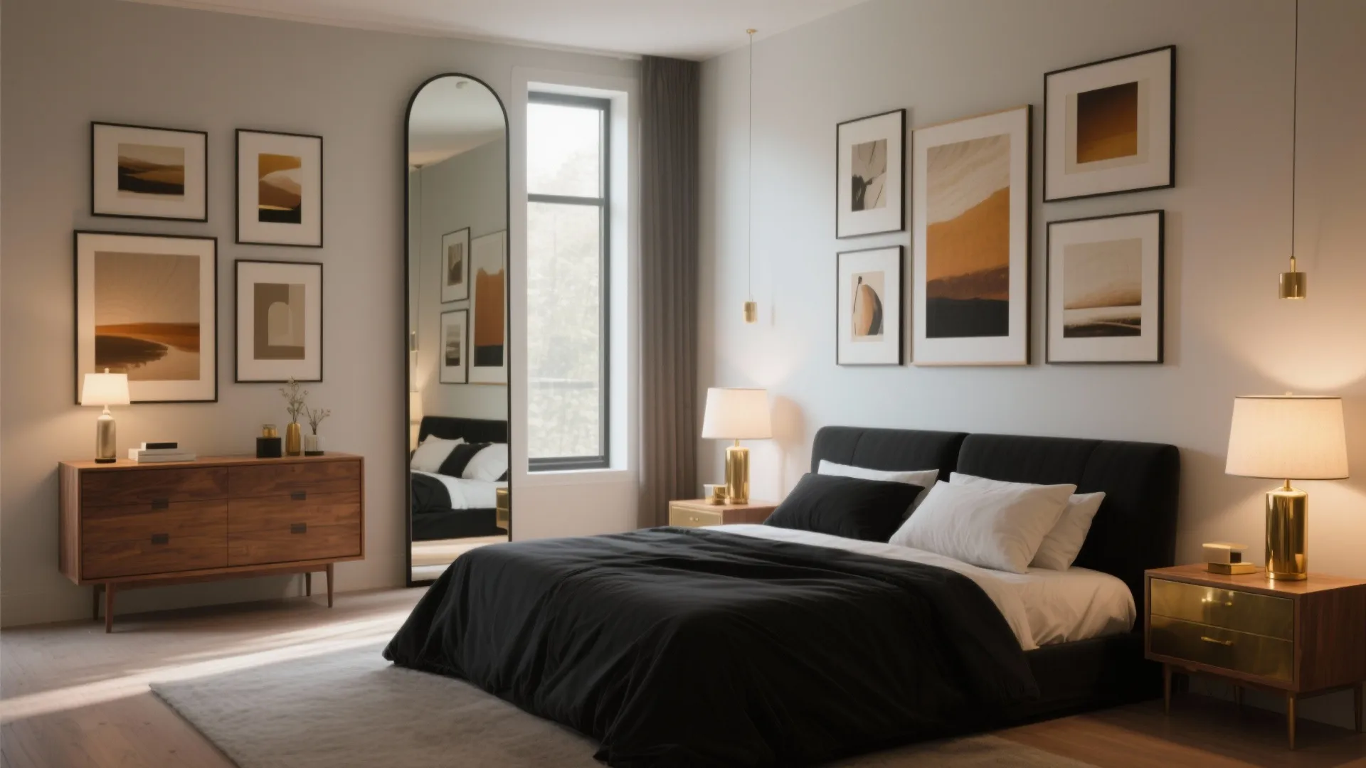 5. Expand the Perceived Space with Mirrors and Art