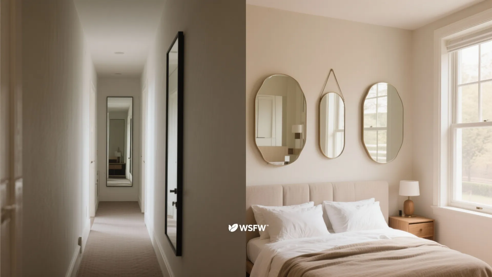 5. Mirrors to Expand the Visual Width