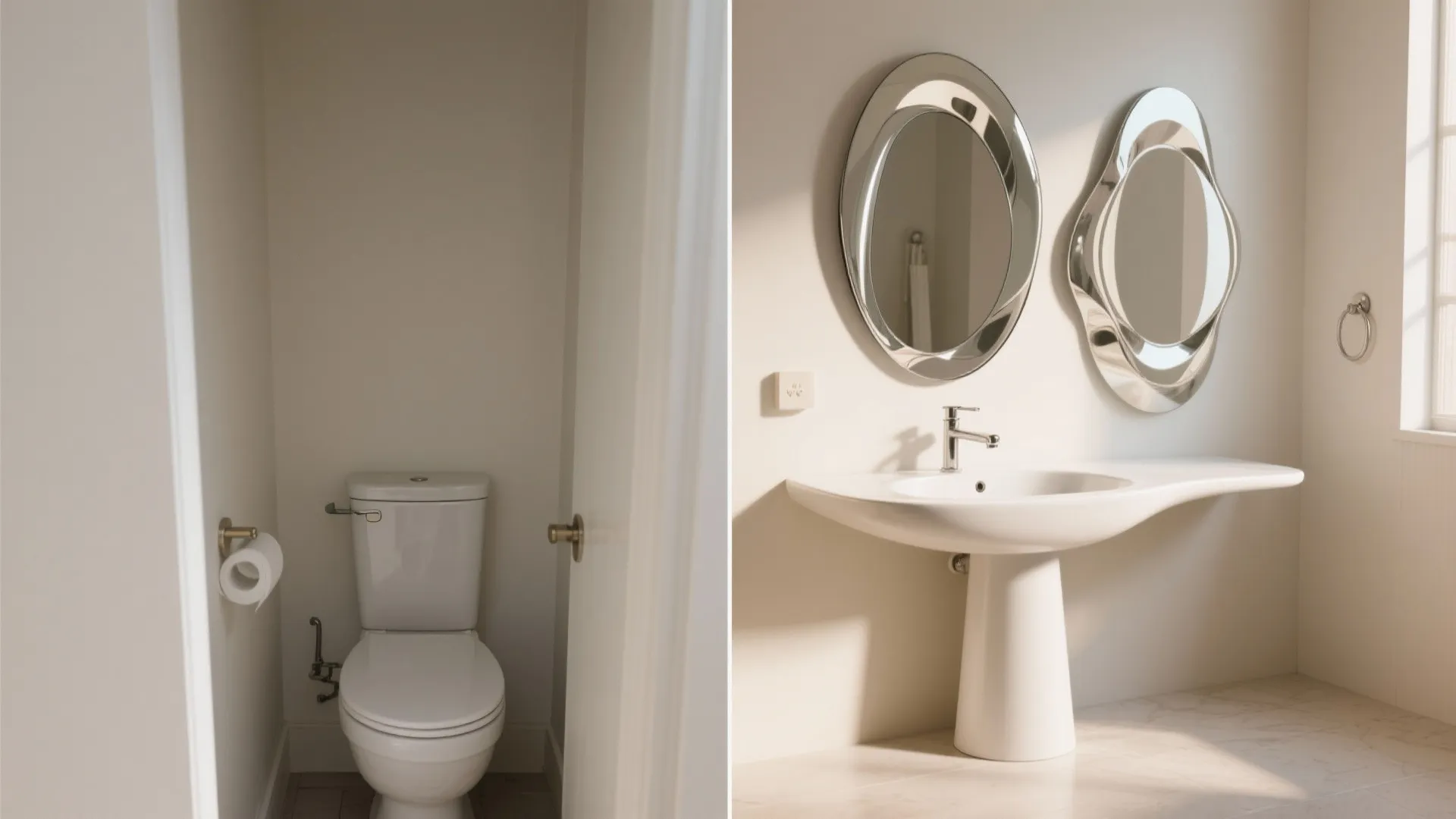 4. Mirrors as sculptural statements