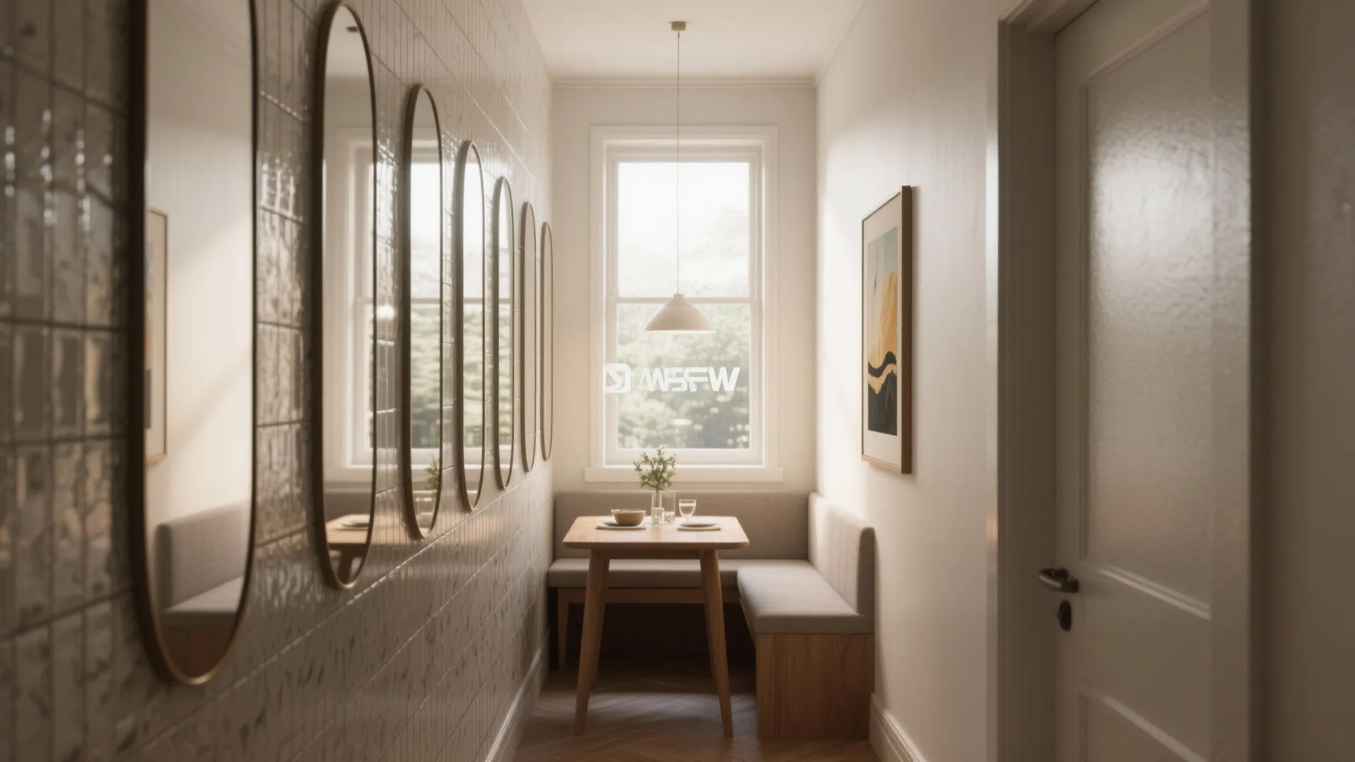 4. Mirrors, panels, and reflective tiles to bounce light