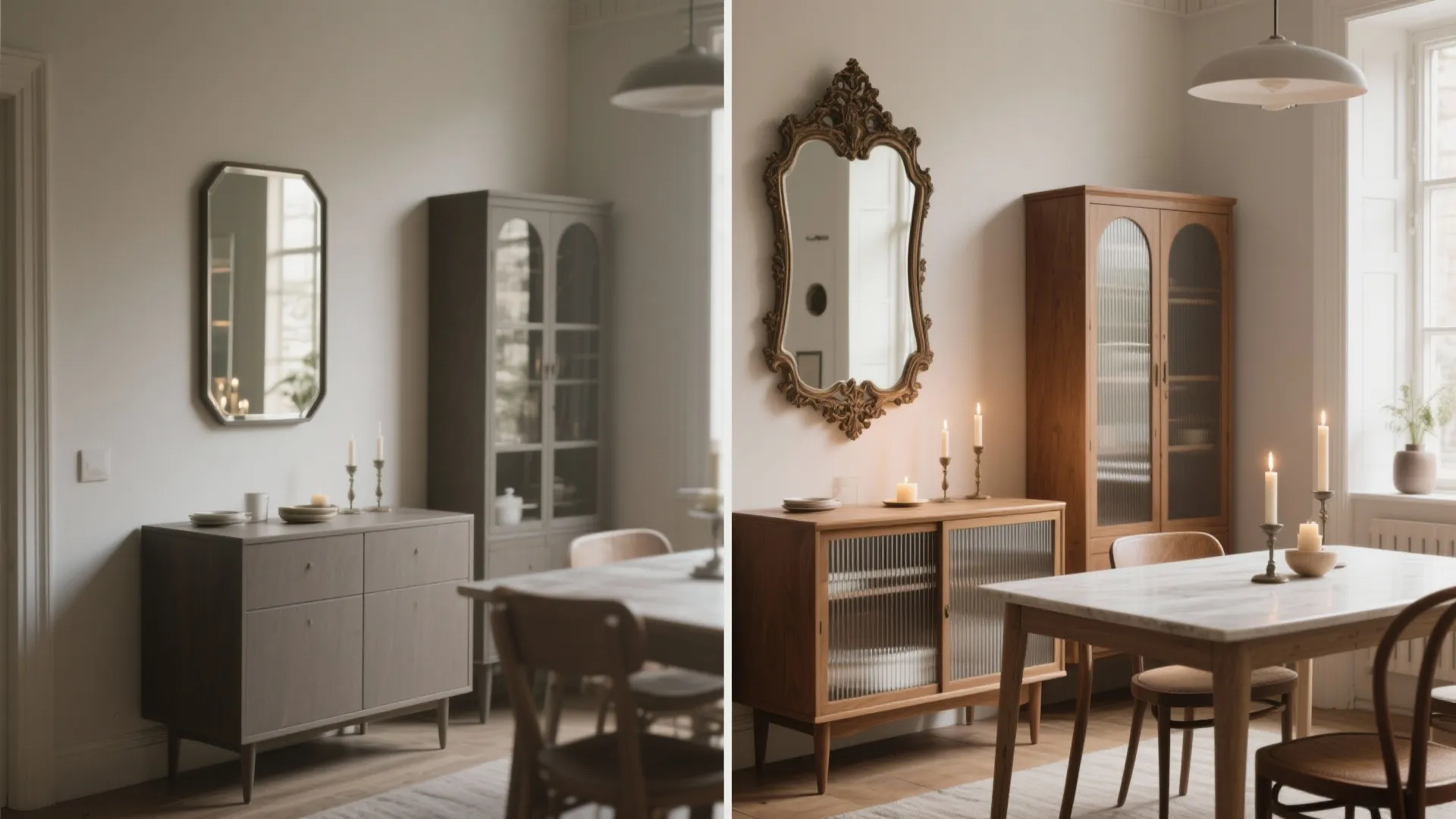 Mirrors and Glass to Visually Expand Space