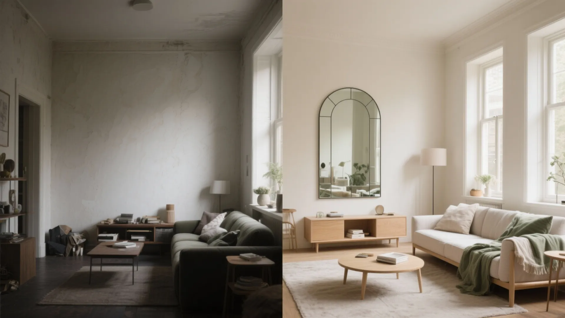 5. Use color, mirrors and smart decor to add depth